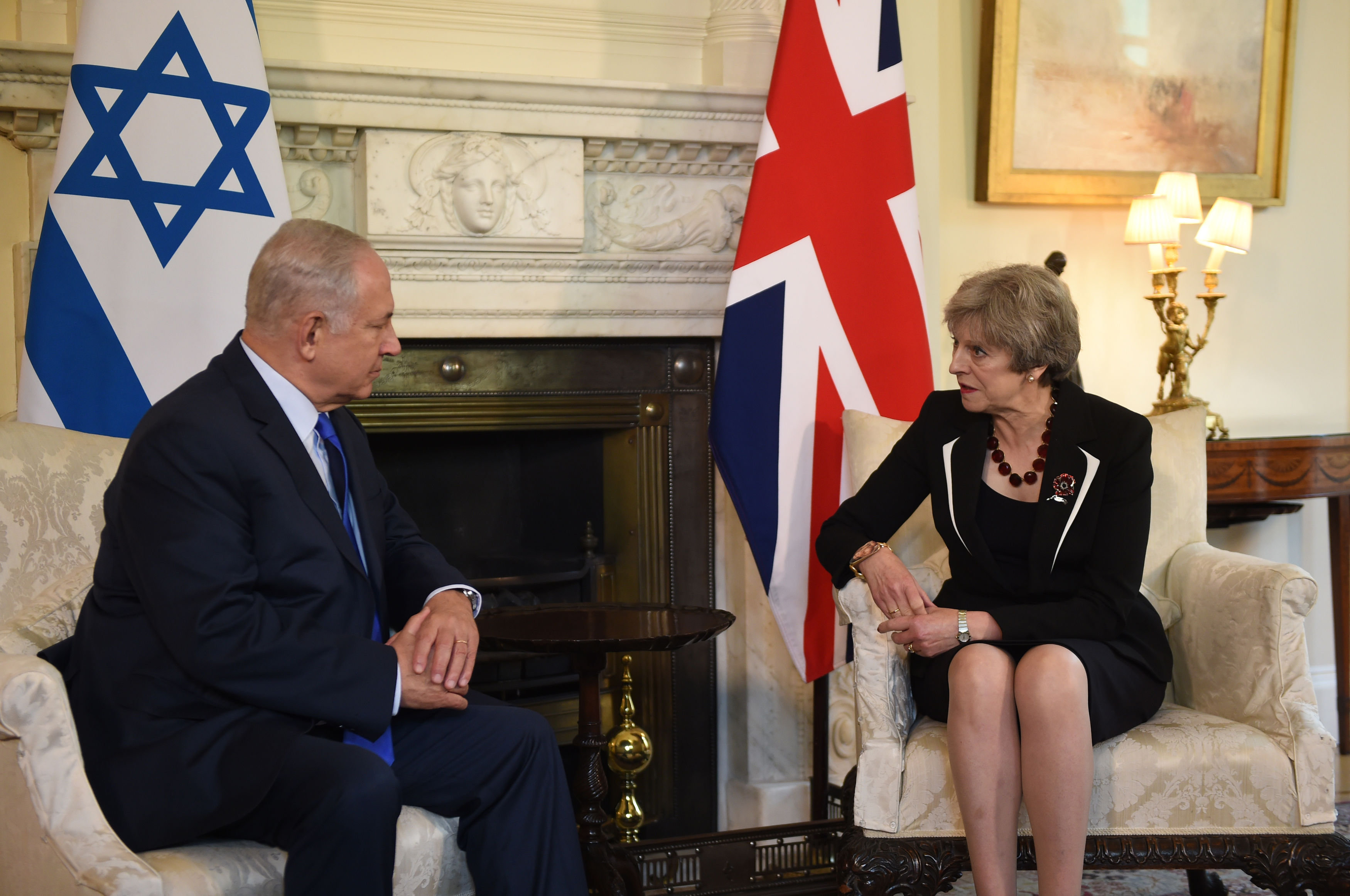 <i>Theresa May did not know that Priti Patel had meetings with the Israeli Prime Minister when she met with him in London last week.</i>