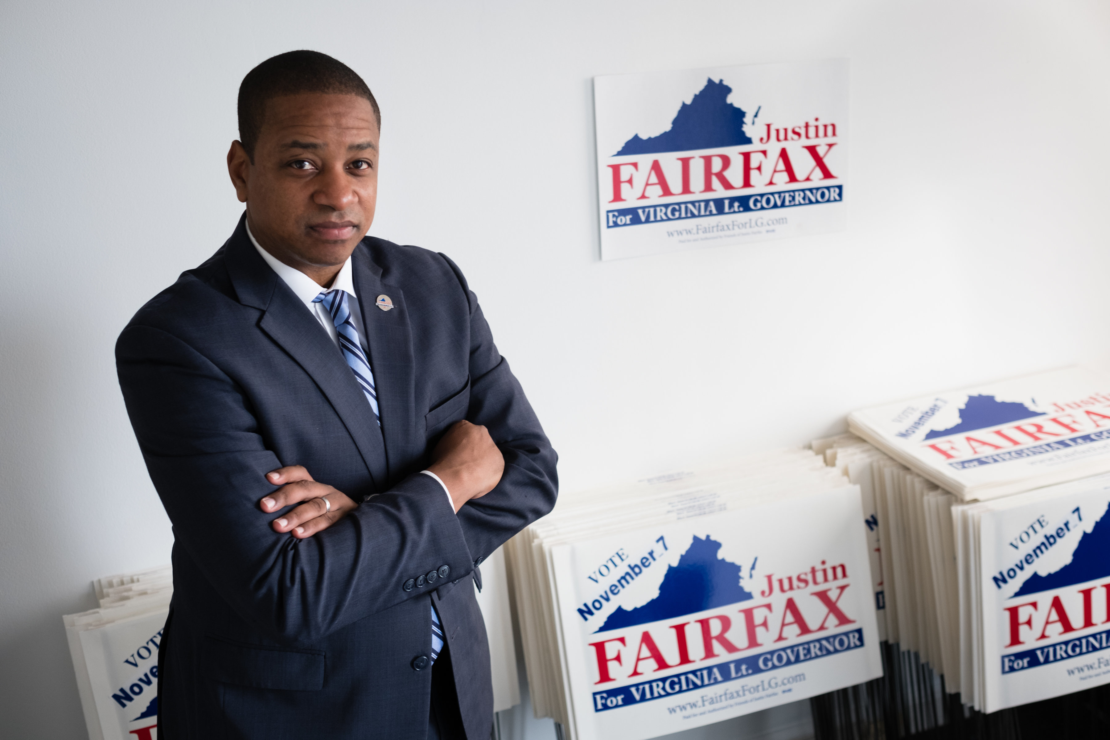 <strong>Democrat Justin Fairfax was elected to become Virginia&rsquo;s next lieutenant governor</strong>