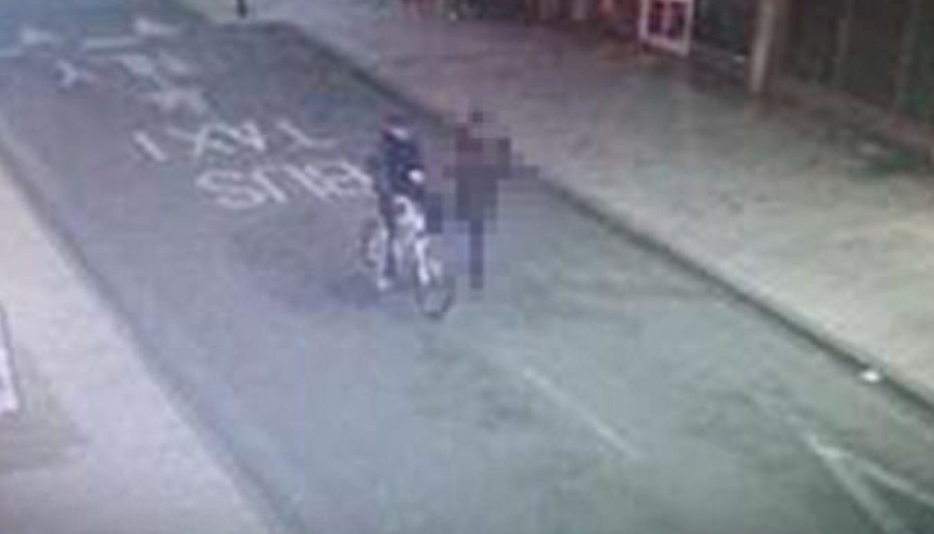 <strong>CCTV footage shows the moment Steven Letts encountered the girl in Gloucester on 6 March&nbsp;</strong>