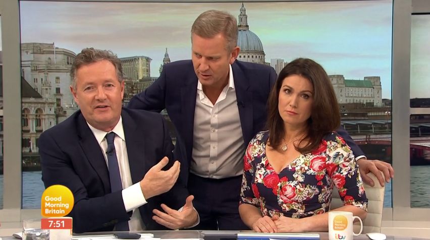 <strong>Jeremy Kyle serves up some advice for Piers Morgan and Susanna Reid</strong>