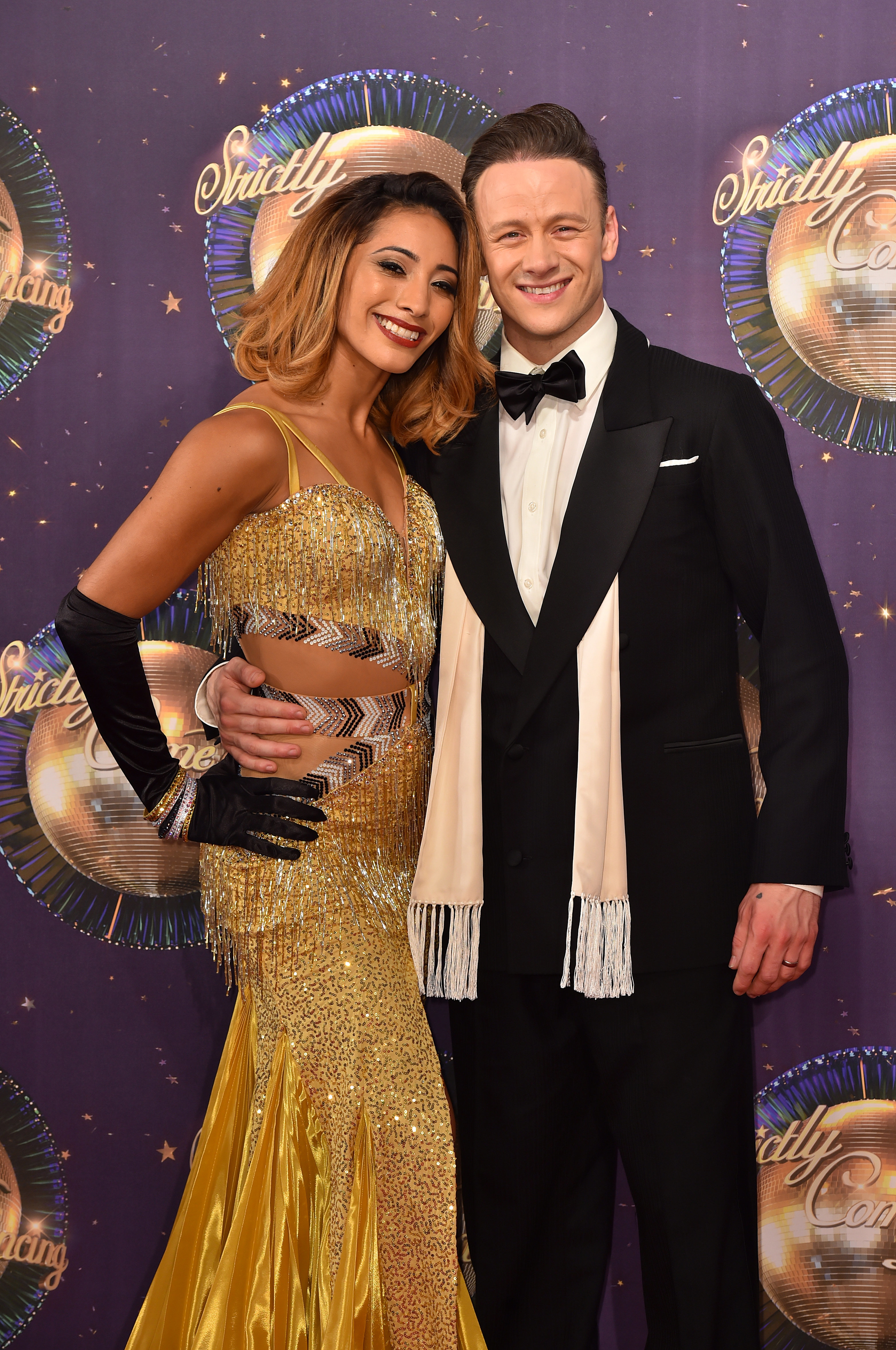 <strong>Karen and Kevin Clifton</strong>