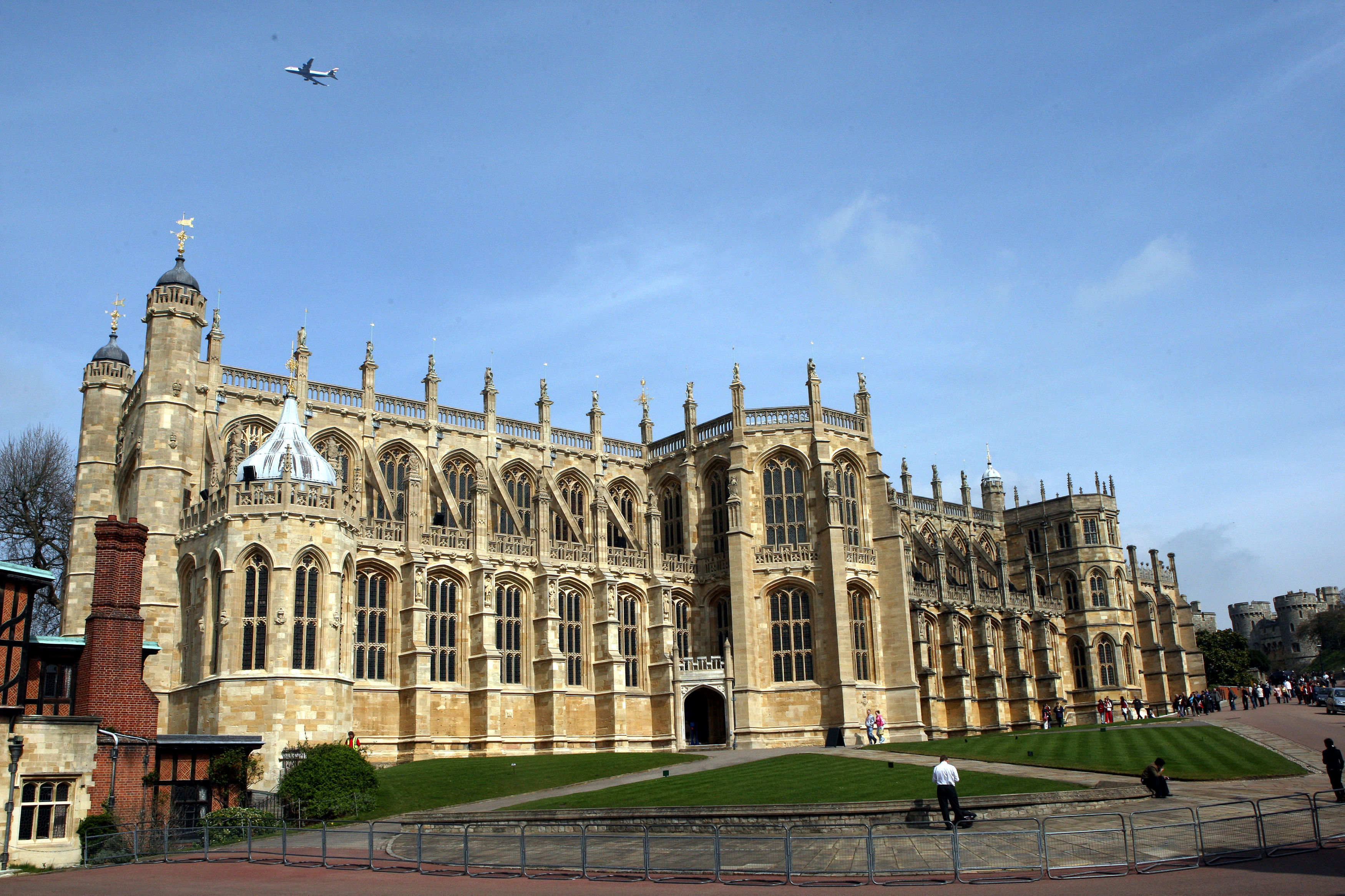 <strong>A side view of the chapel</strong>