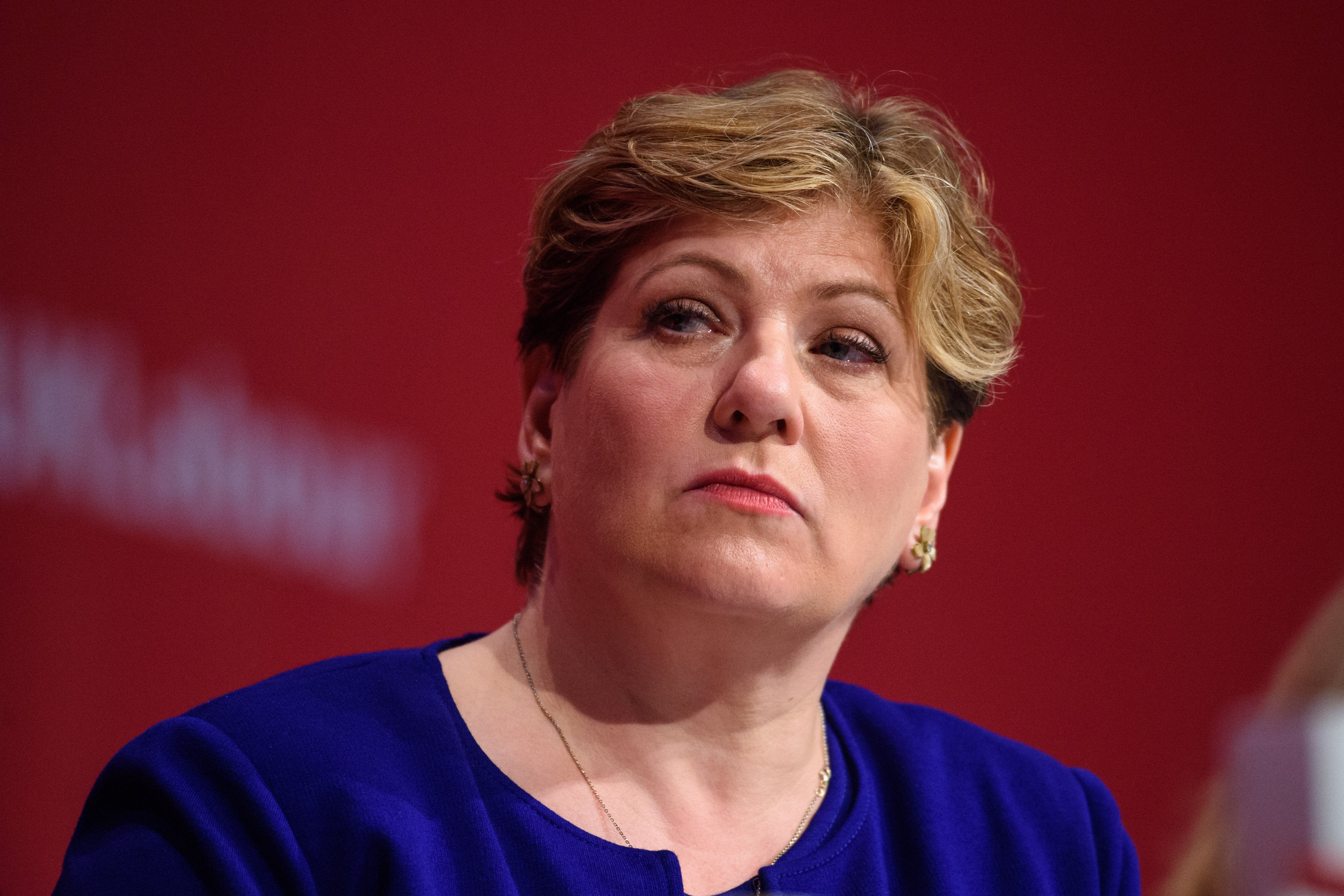 Shadow Foreign Secretary Emily Thornberry.