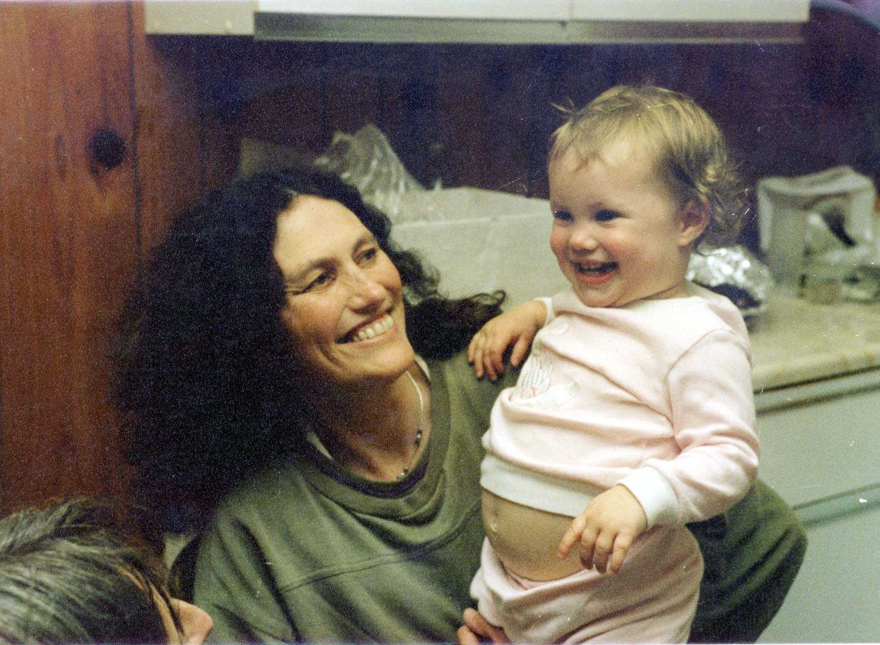 <strong>Lin Russell with her daughter, Josie.</strong>