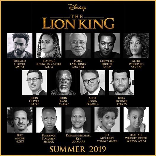 <strong>'The Lion King' cast</strong>