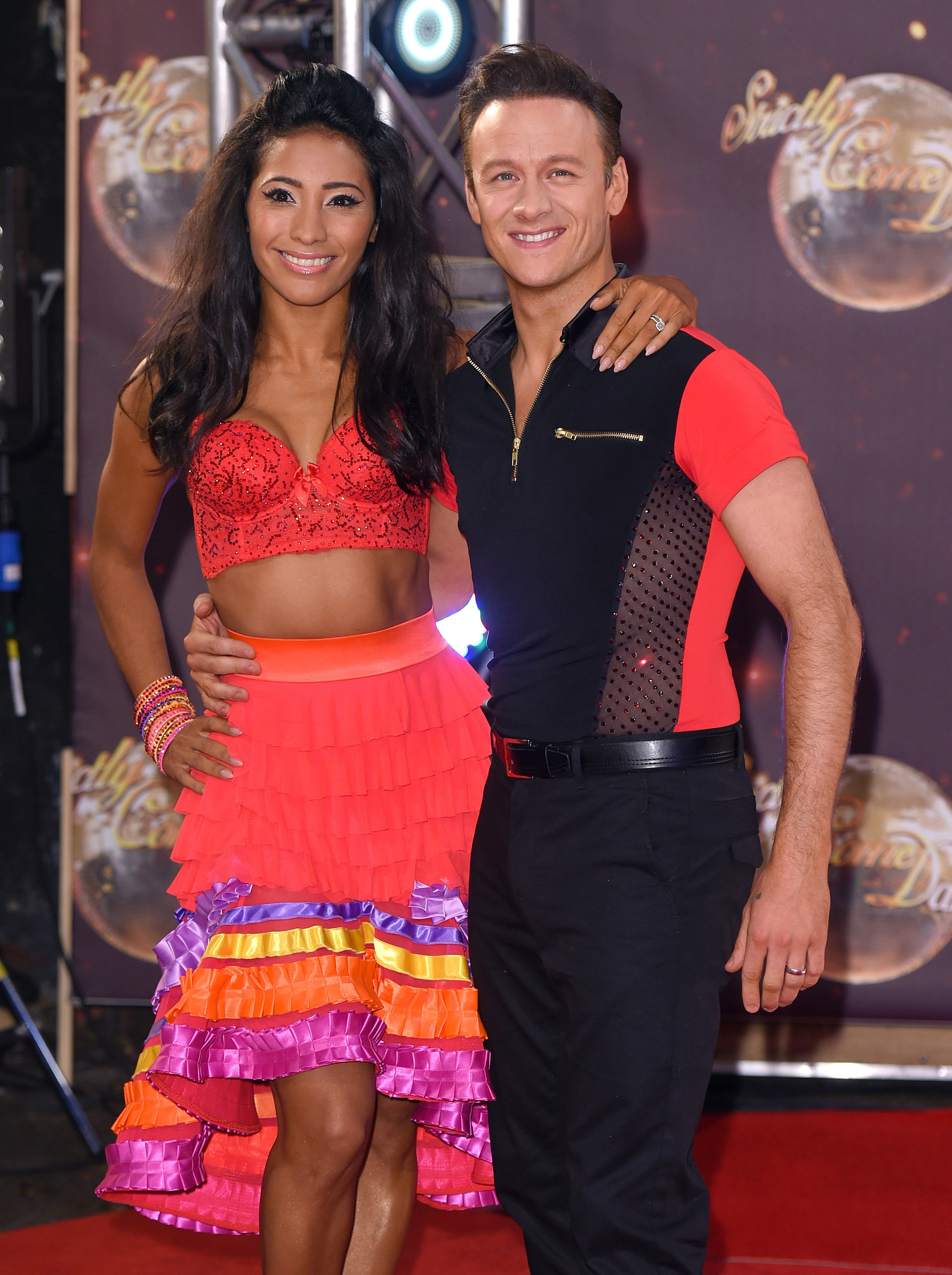 <strong>Karen and Kevin Clifton</strong>