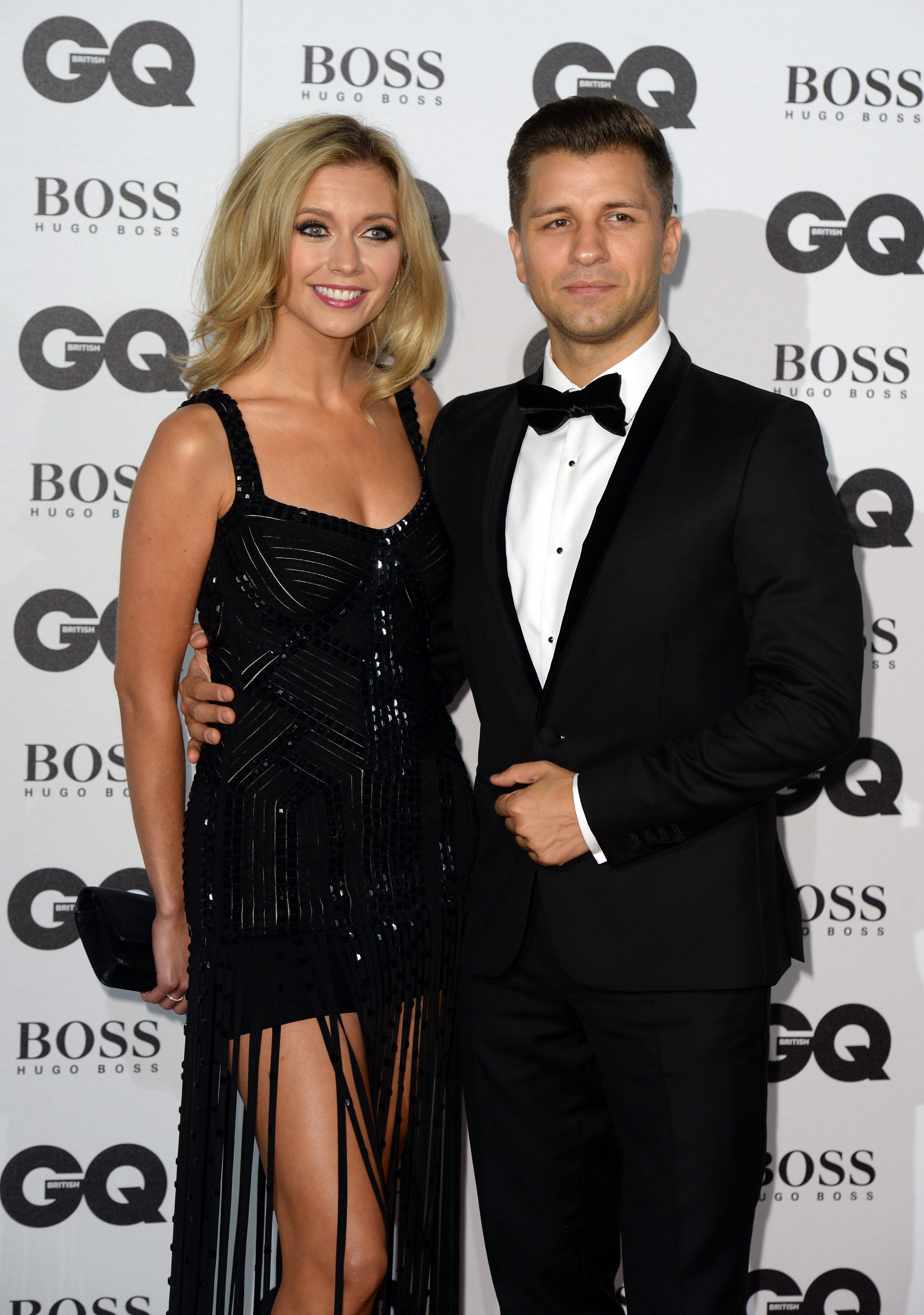 <strong>Pasha Kovalev and Rachel Riley</strong>