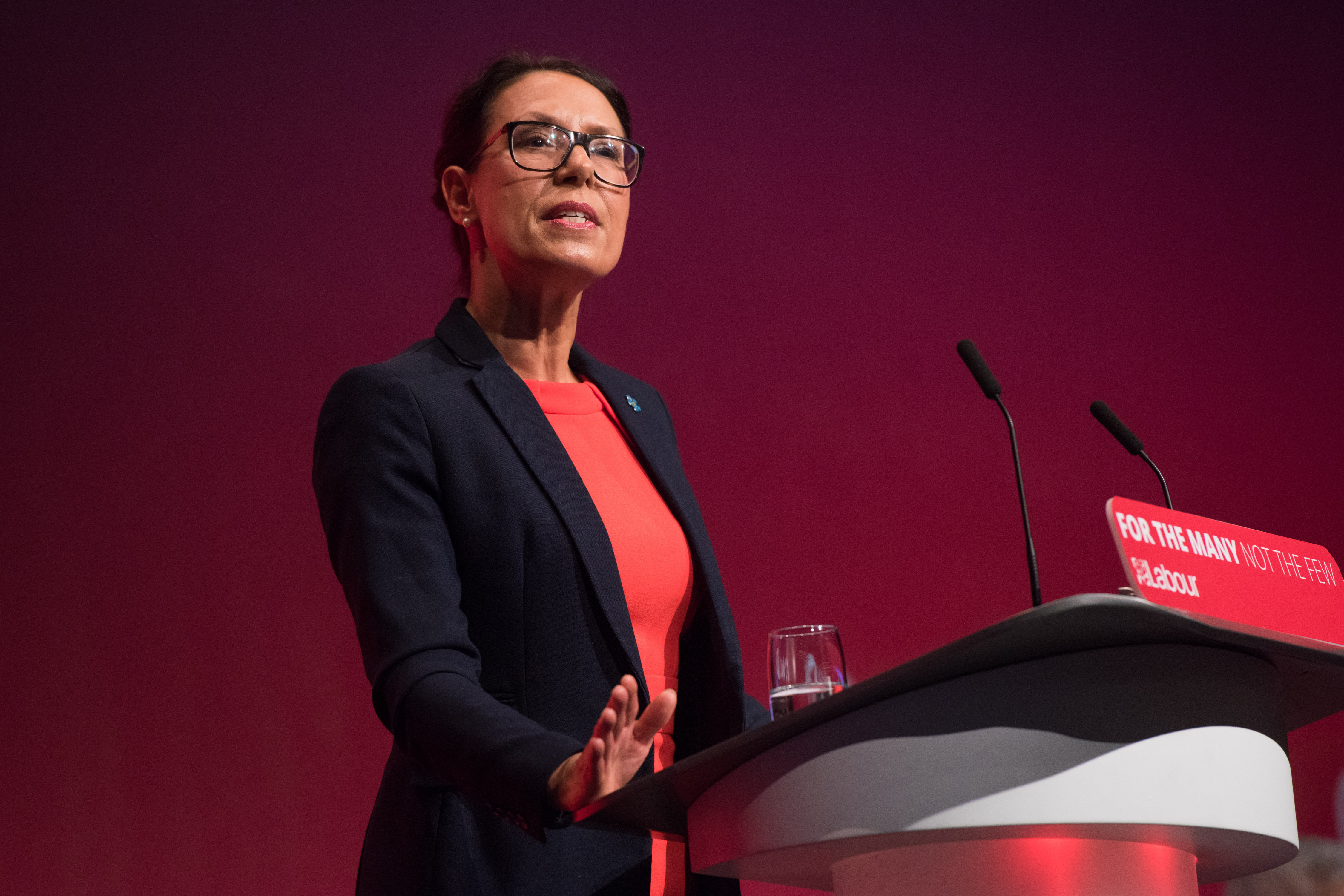 Shadow work and pensions secretary Debbie Abrahams