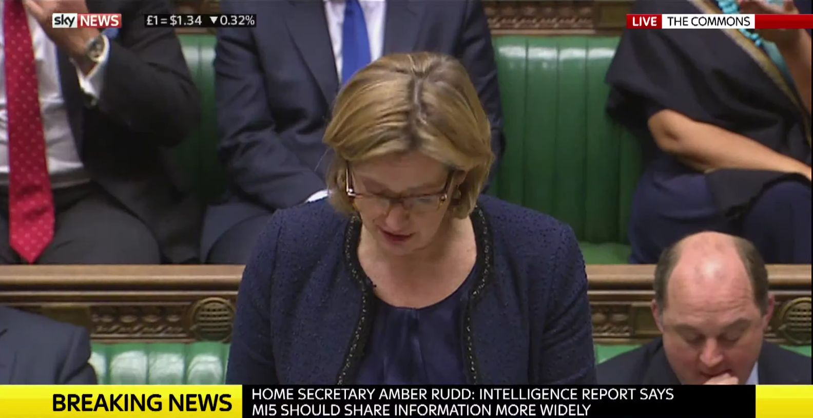 <strong>Home Secretary Amber Rudd said that blame for the string of terror attack to hit Britain this year 'lies squarely' with the terrorists</strong>