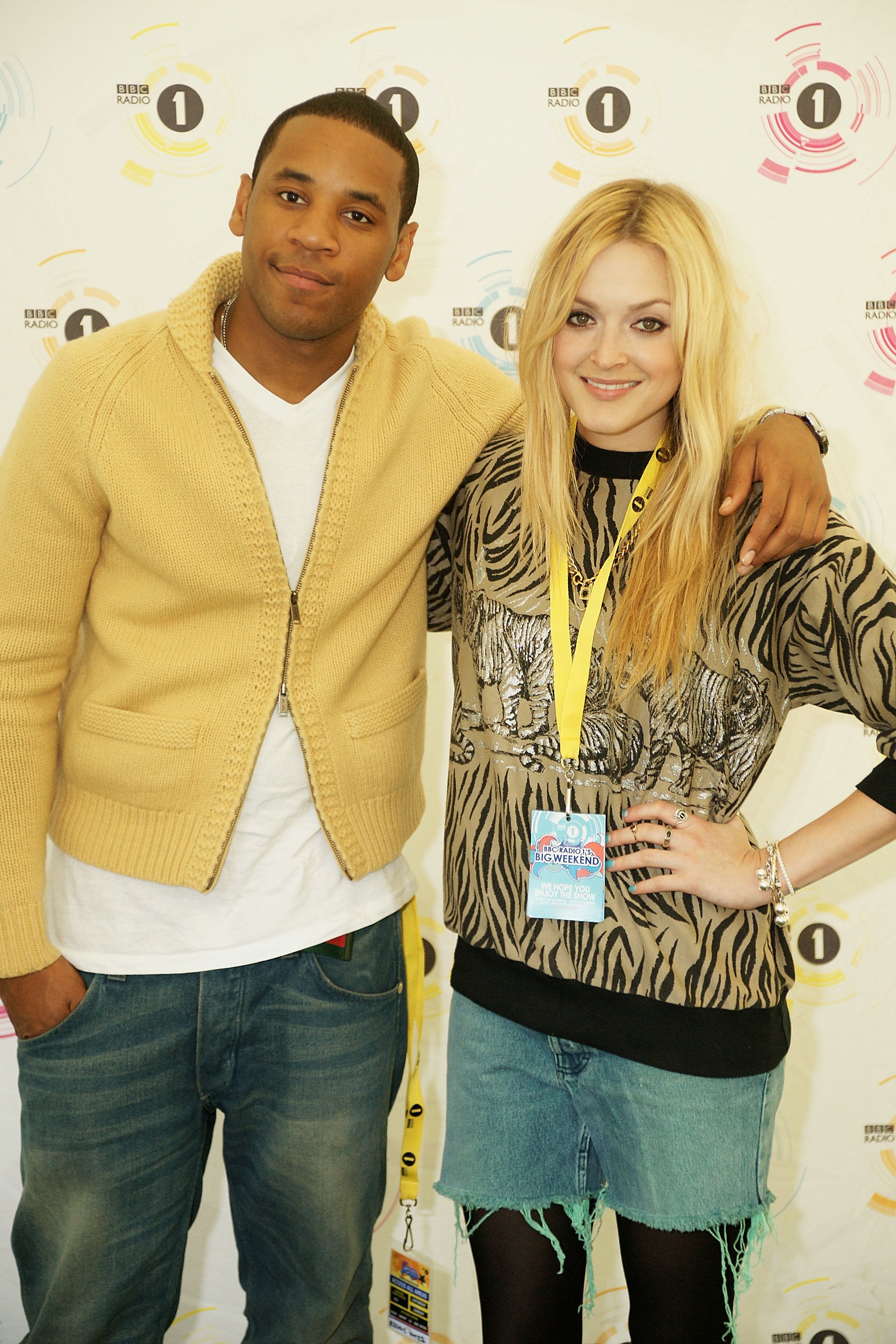 <strong>Former 'Top Of The Pops' duo Reggie Yates and Fearne Cotton</strong>