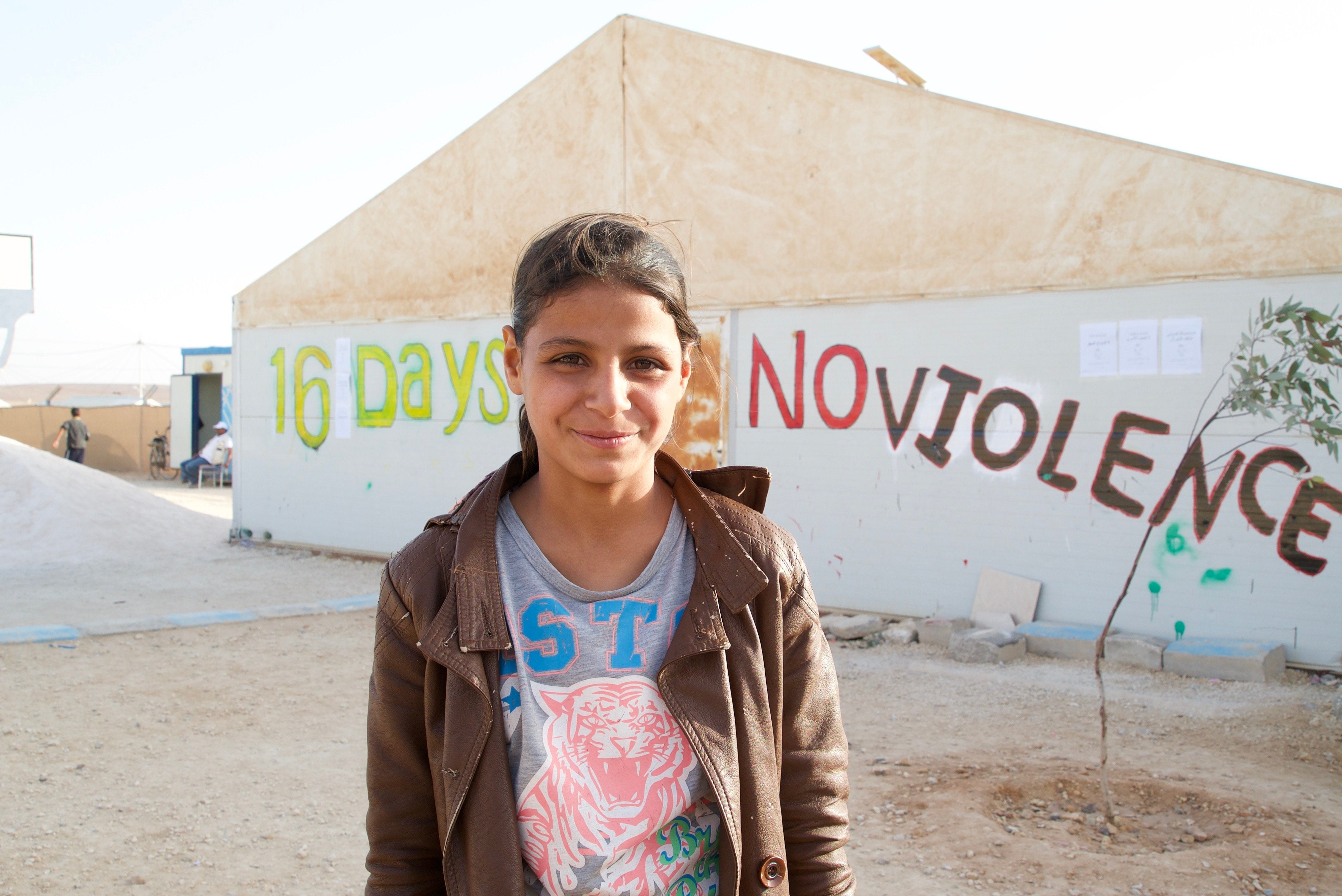 <strong>Muna fled the south-east city of Daraa in 2014</strong>