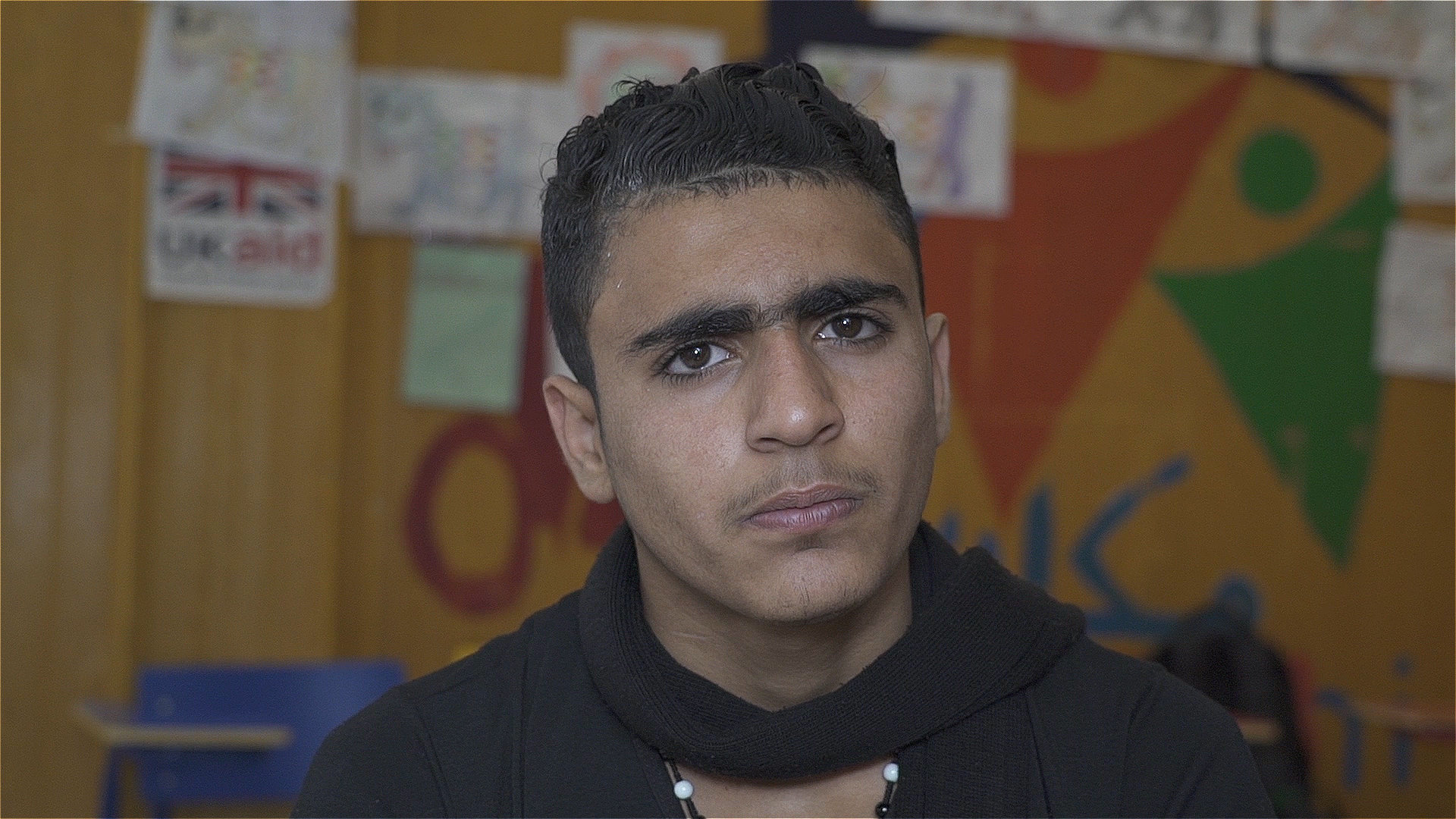 <strong>Abdul Karim&nbsp;is among a growing number of Syrian children facing violence from a carer or parent</strong>