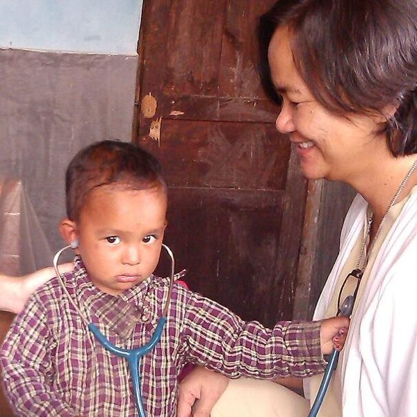 Dr Maria Aurora Uyvico volunteered for two years at a remote hospital in Nepal.