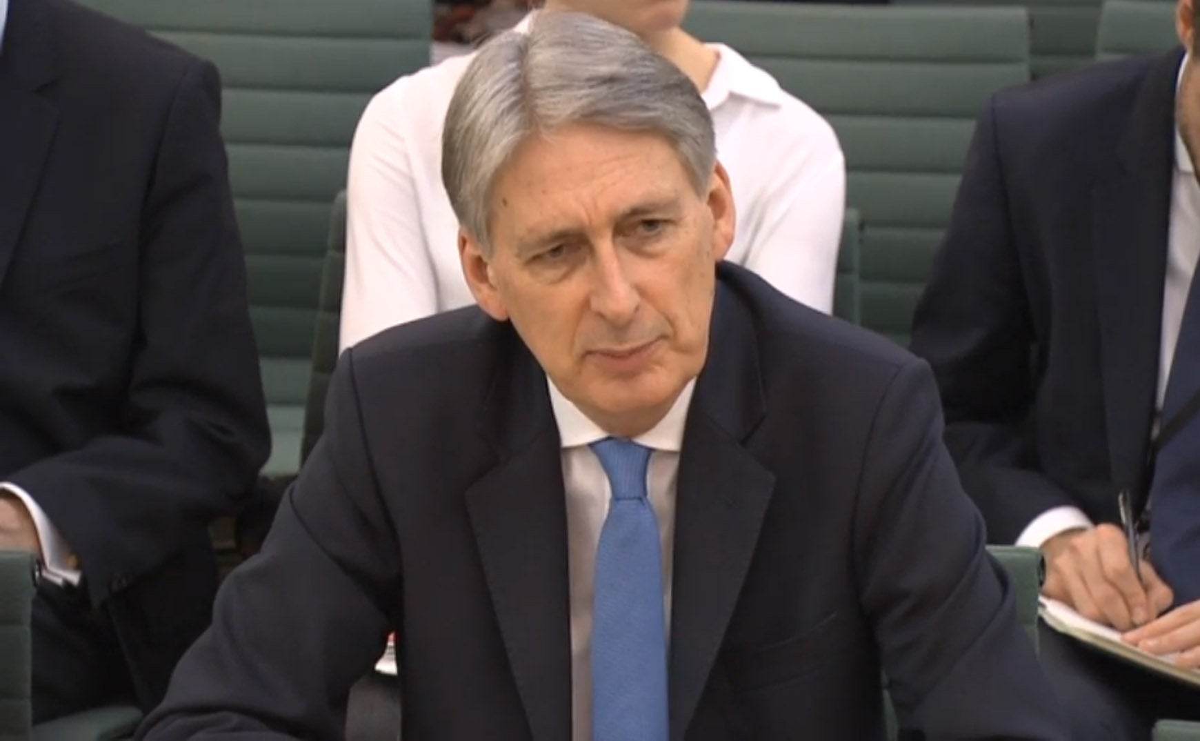 Philip Hammond at the Treasury select committee