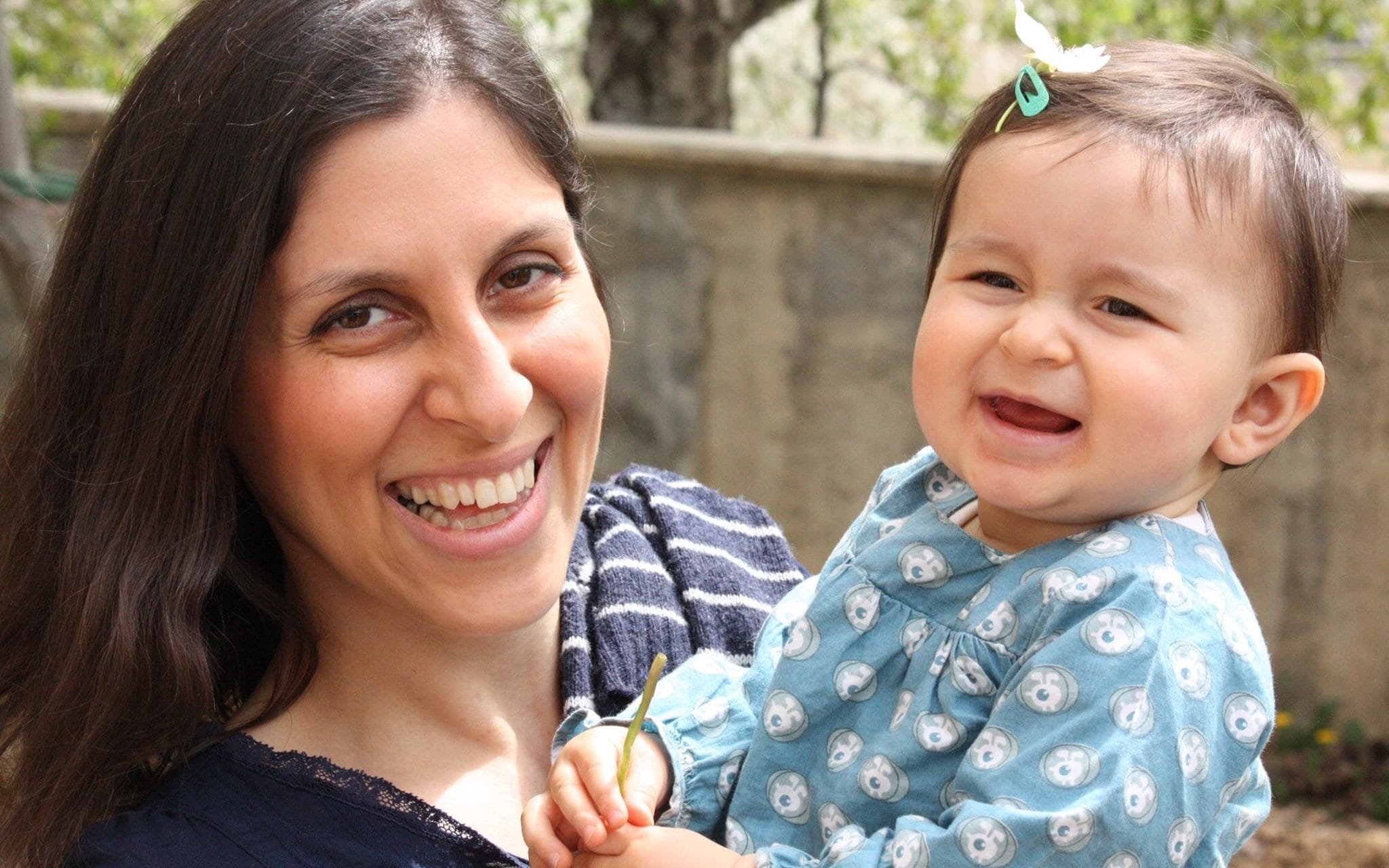 <strong>Nazanin Zaghari-Ratcliffe, seen here with her daughter Gabriella, has been&nbsp;imprisoned in Iran since 2016</strong>