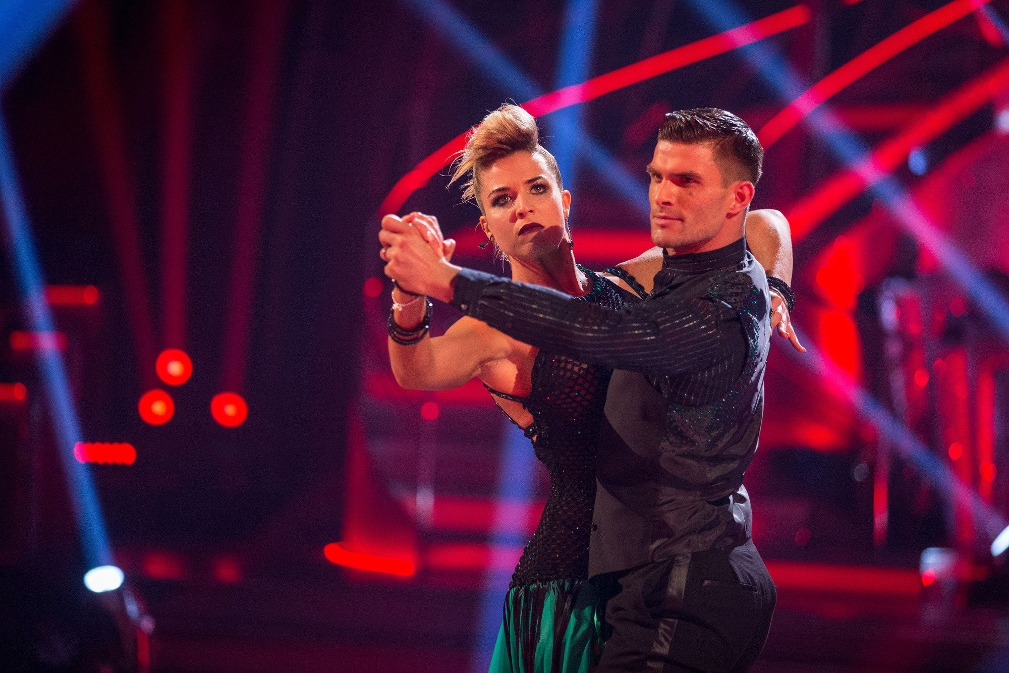 <strong>Gemma and&nbsp;Aljaž made it through to the final</strong>