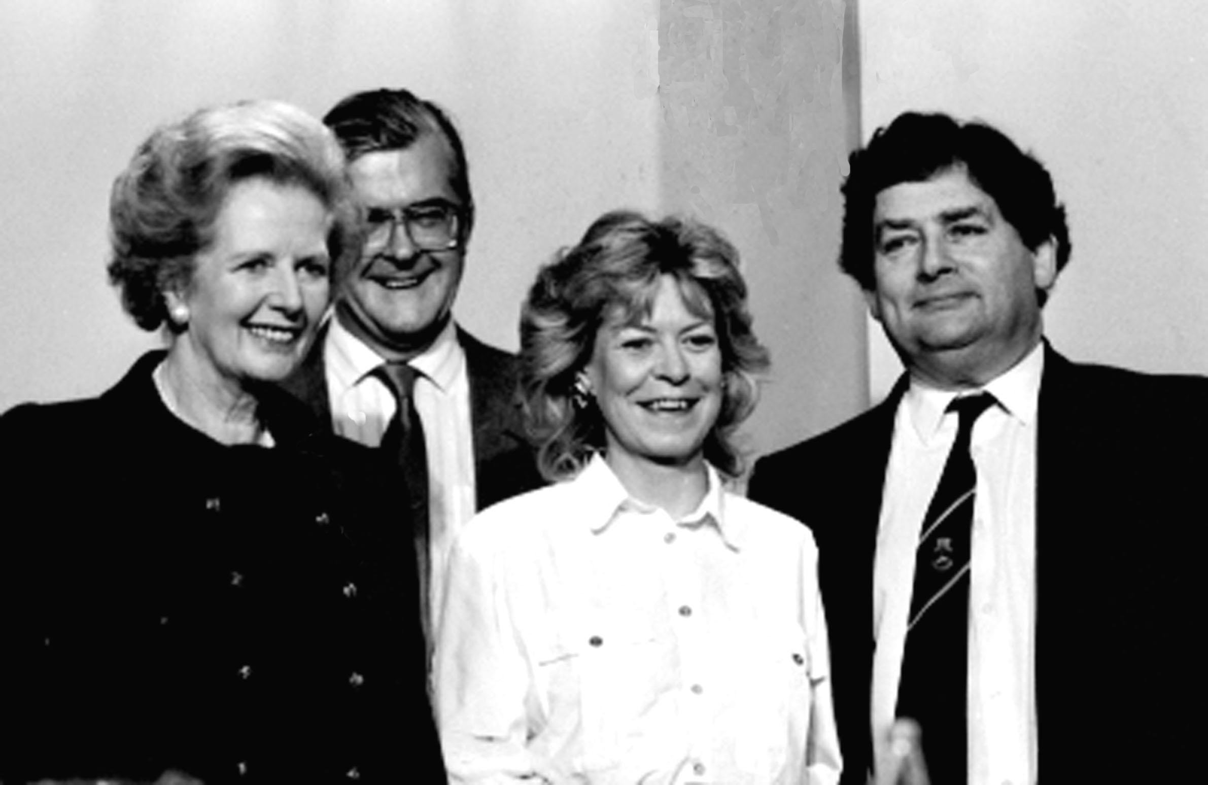 Margaret Thatcher and Nigel Lawson in their heyday.