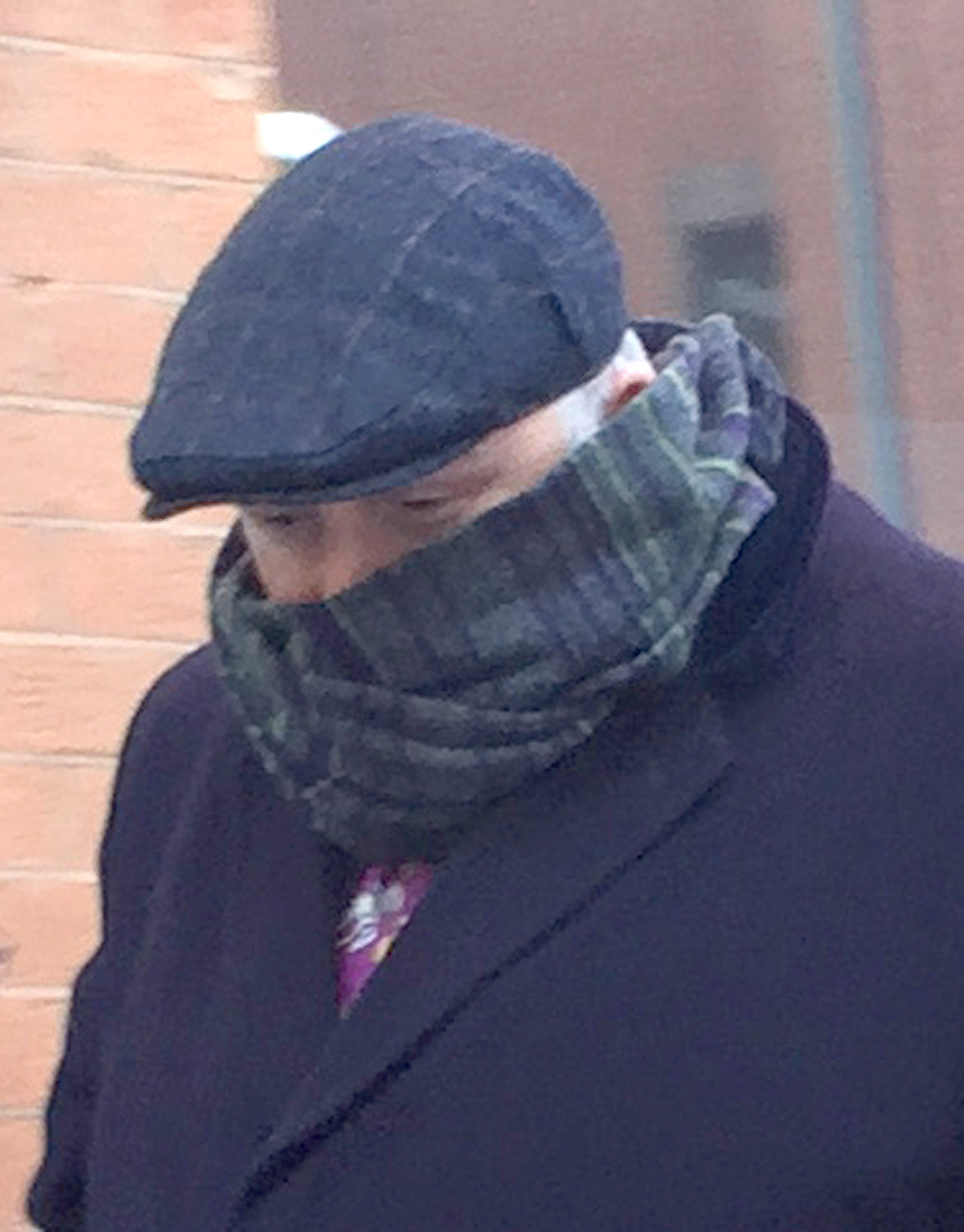 <strong>Simon Bramhall, pictured leaving Birmingham Crown Court </strong>