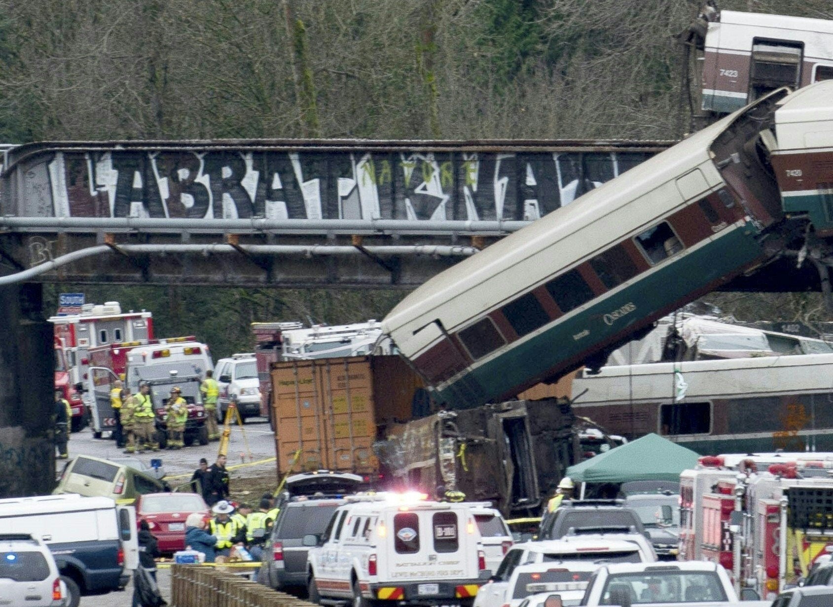 <strong>Dozens were injured in the derailment&nbsp;</strong>