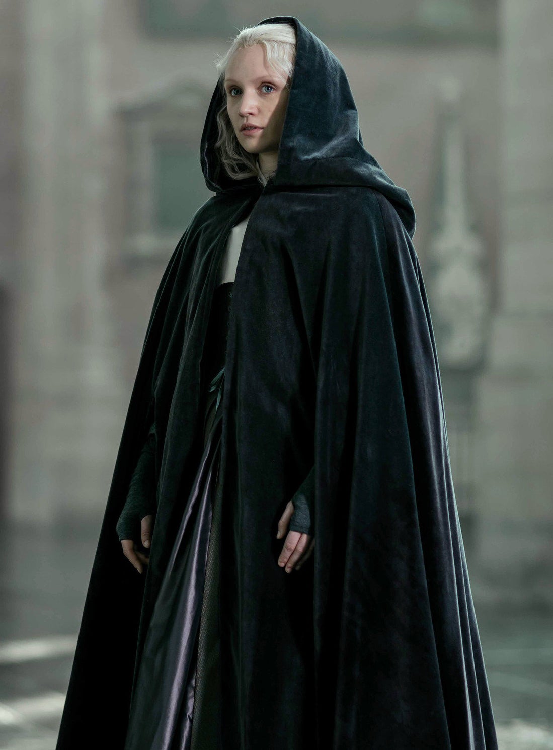 <strong>Emily as the mysterious miniaturist</strong>