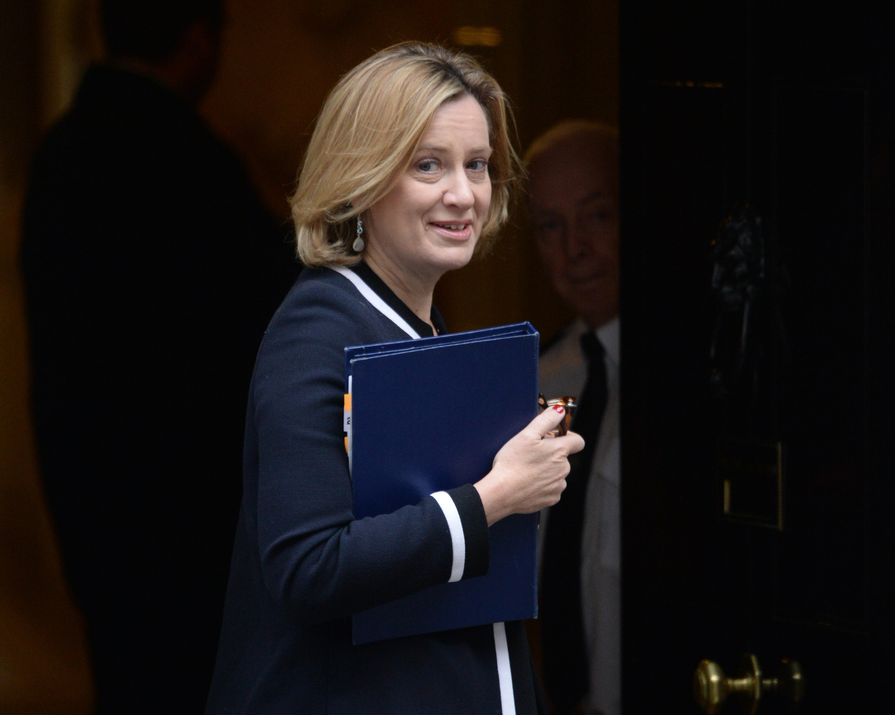Amber Rudd, the home secretary, has defended the police funding.