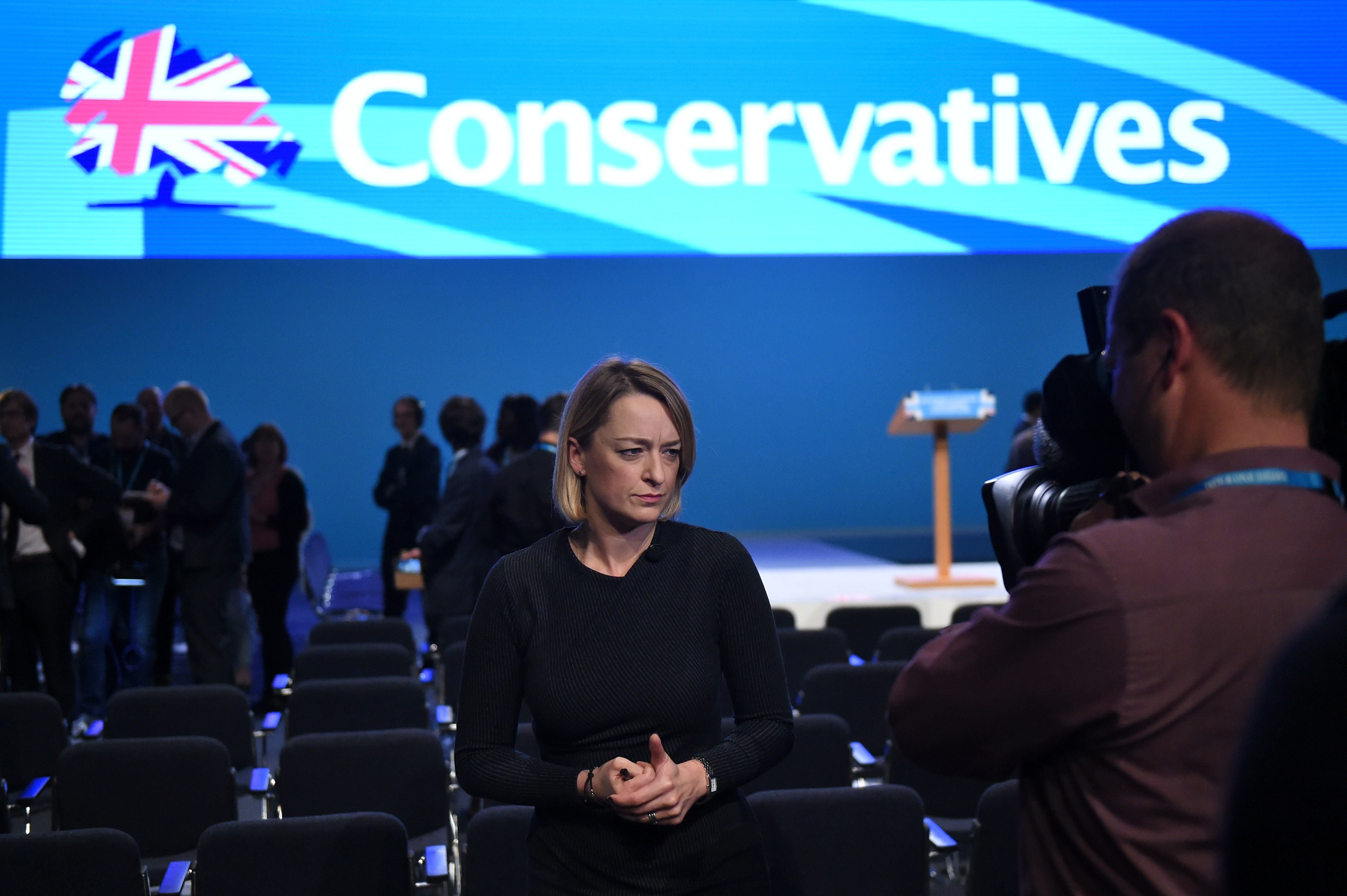 <strong>The canary had claimed the BBC political editor was a speaker at the Tory Conference in September</strong>