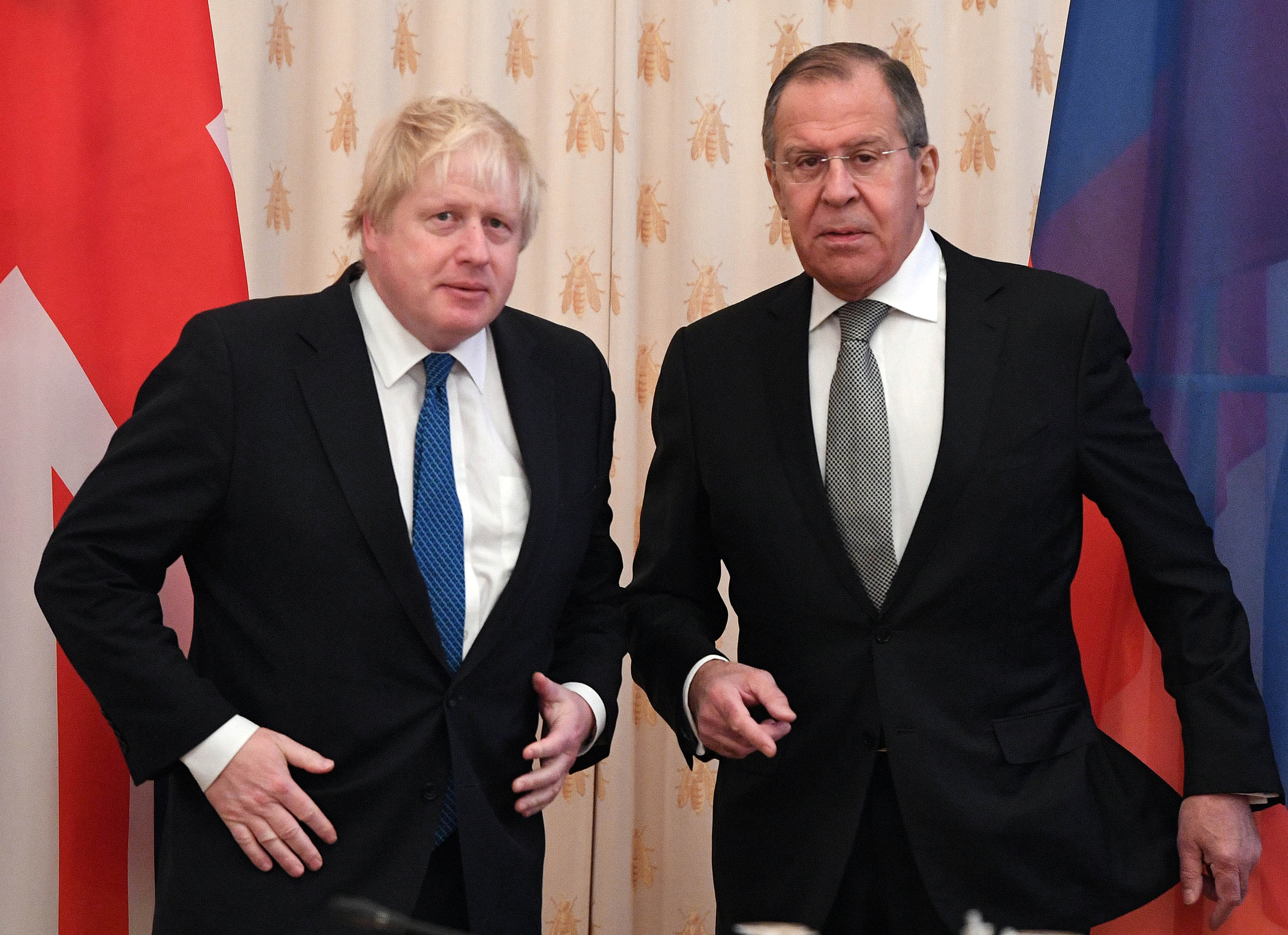 <strong>Boris Johnson told Sergei Lavrov: "I&rsquo;m delighted to say there are increasing exports of British Kettle Crisps (sic) to Russia".</strong>