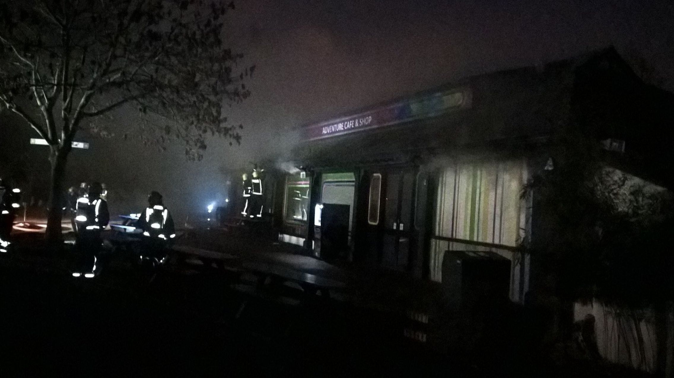 <strong>More than 70 firefighters rushed to tackle a fire at London Zoo this morning&nbsp;</strong>