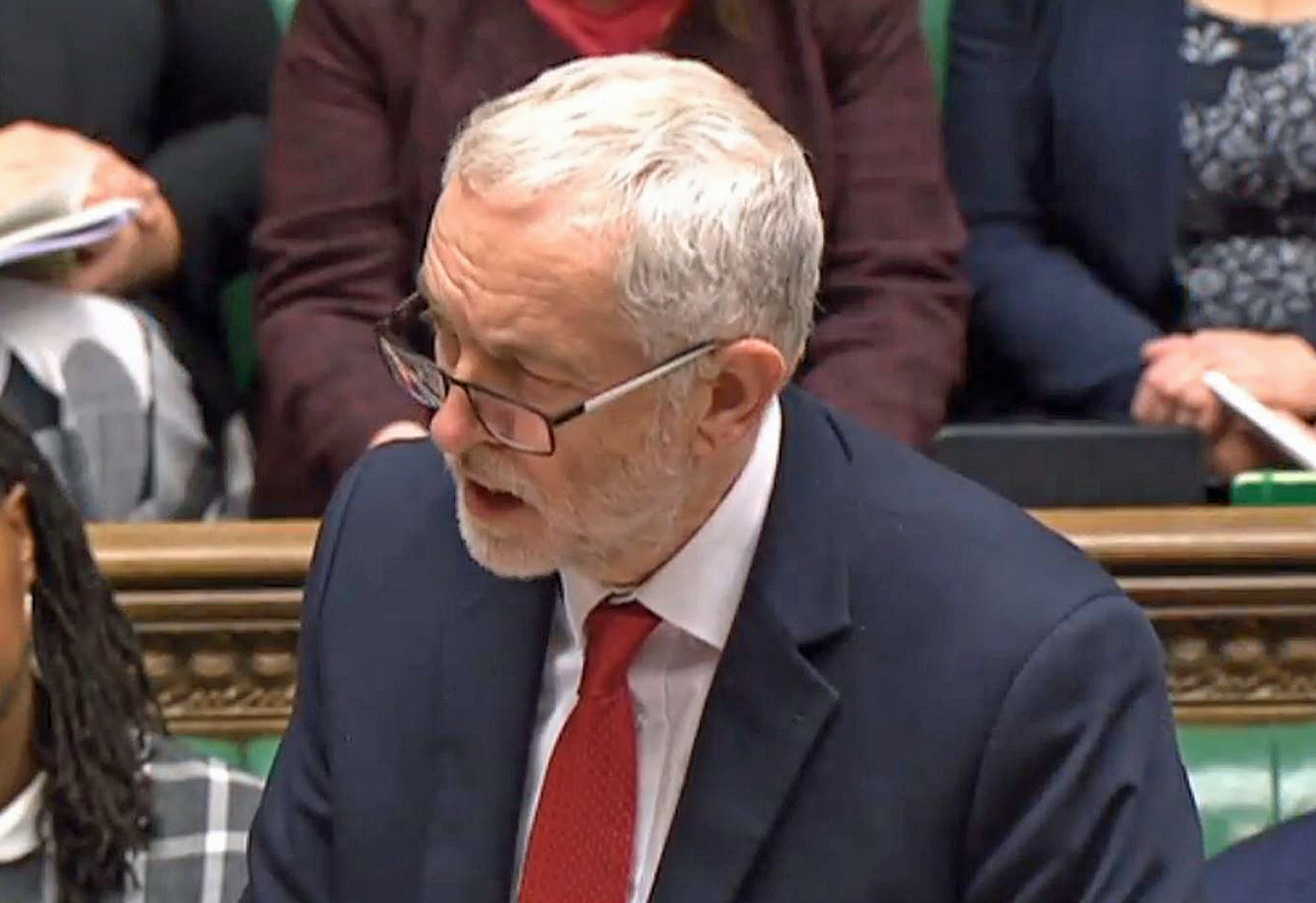 <strong>Labour leader Jeremy Corbyn says the party does not advocate a second Brexit referendum&nbsp;</strong>