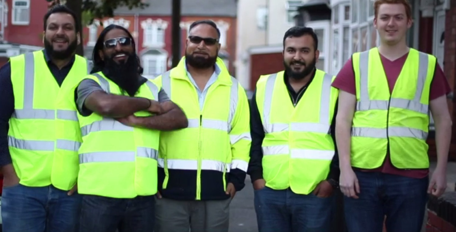 Imran (left) and the Bearded Broz.