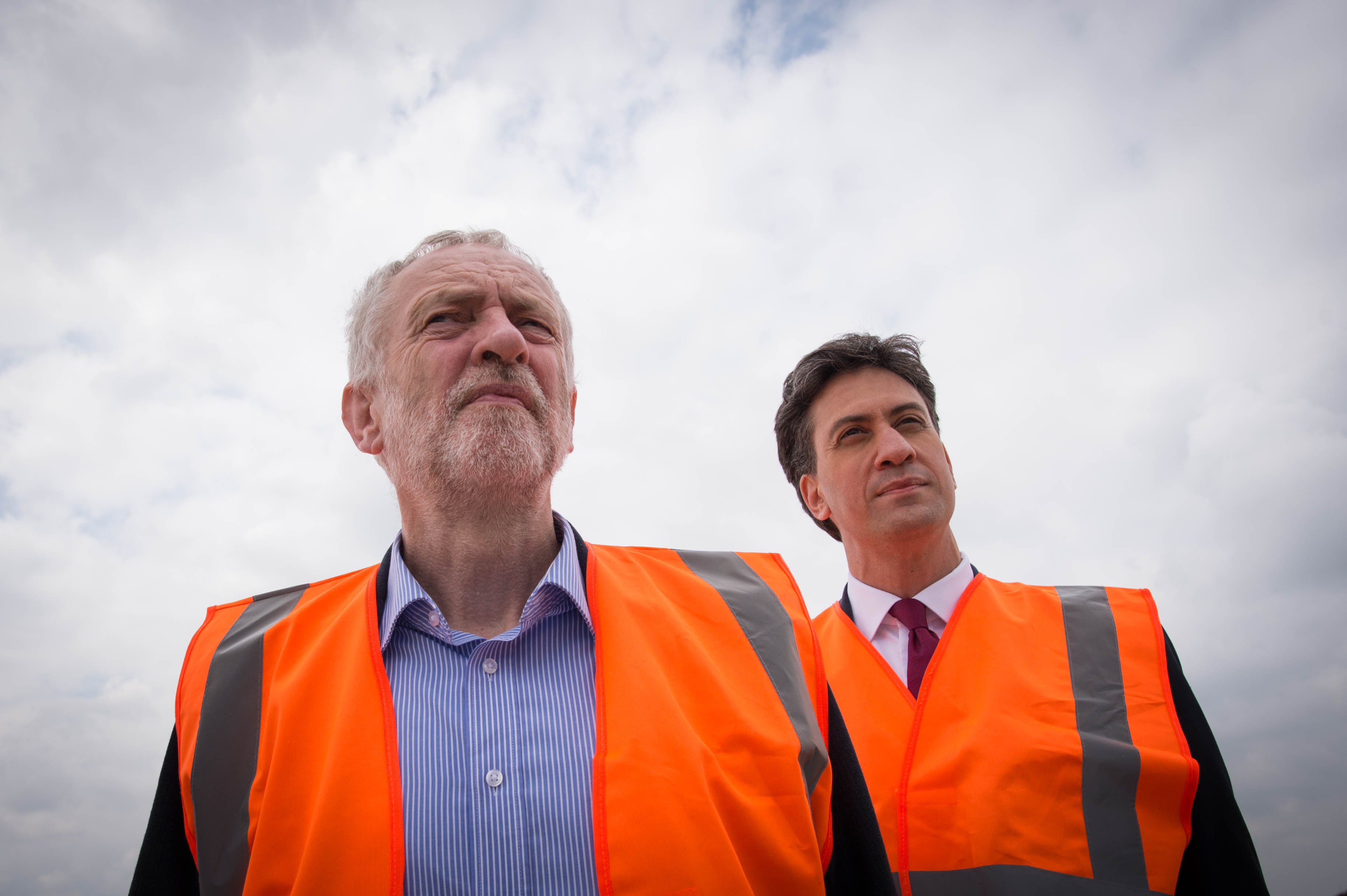 Jeremy Corbyn and Ed Miliband, who scrapped the party's&nbsp;electoral college for leadership elections.