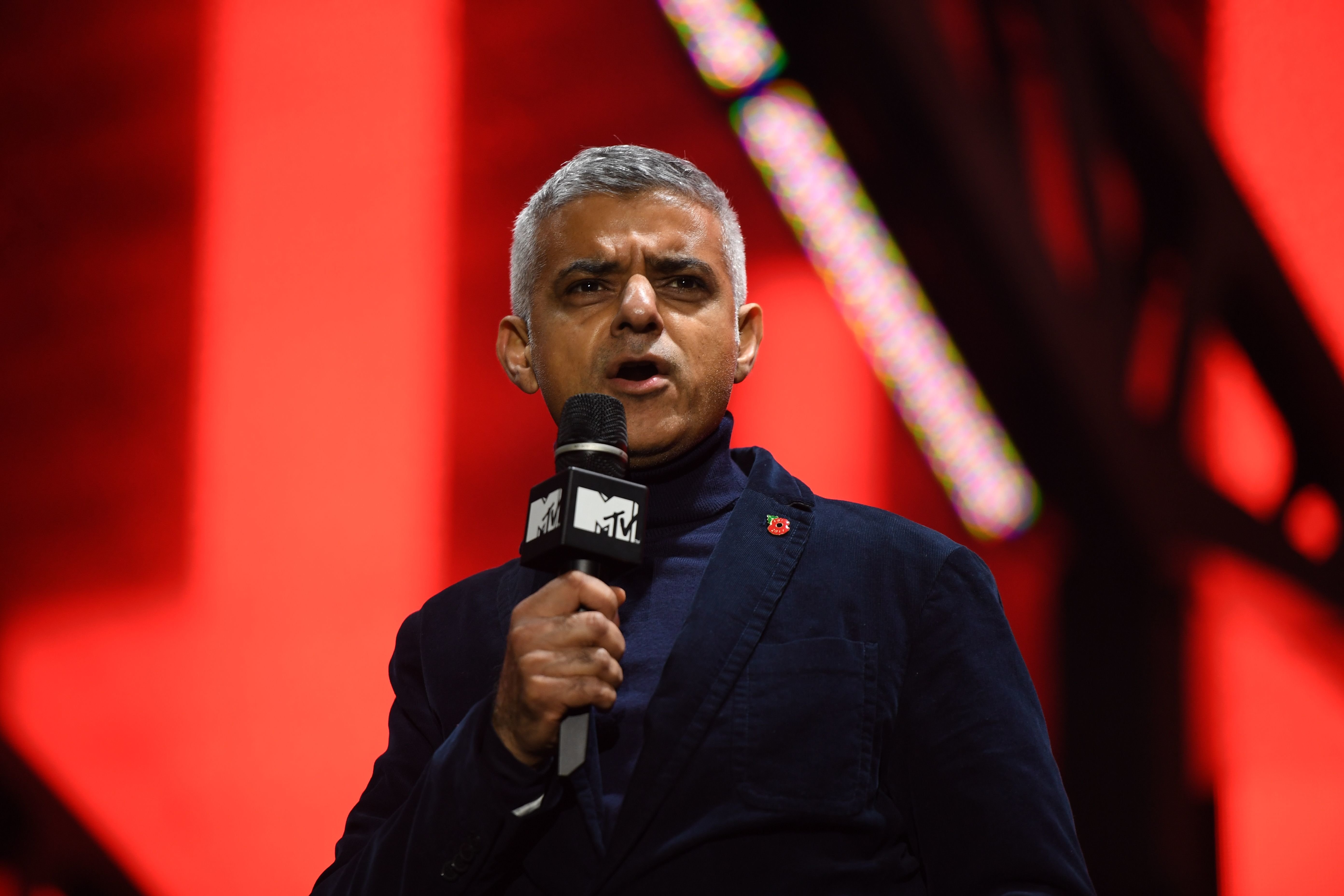 London mayor Sadiq Khan