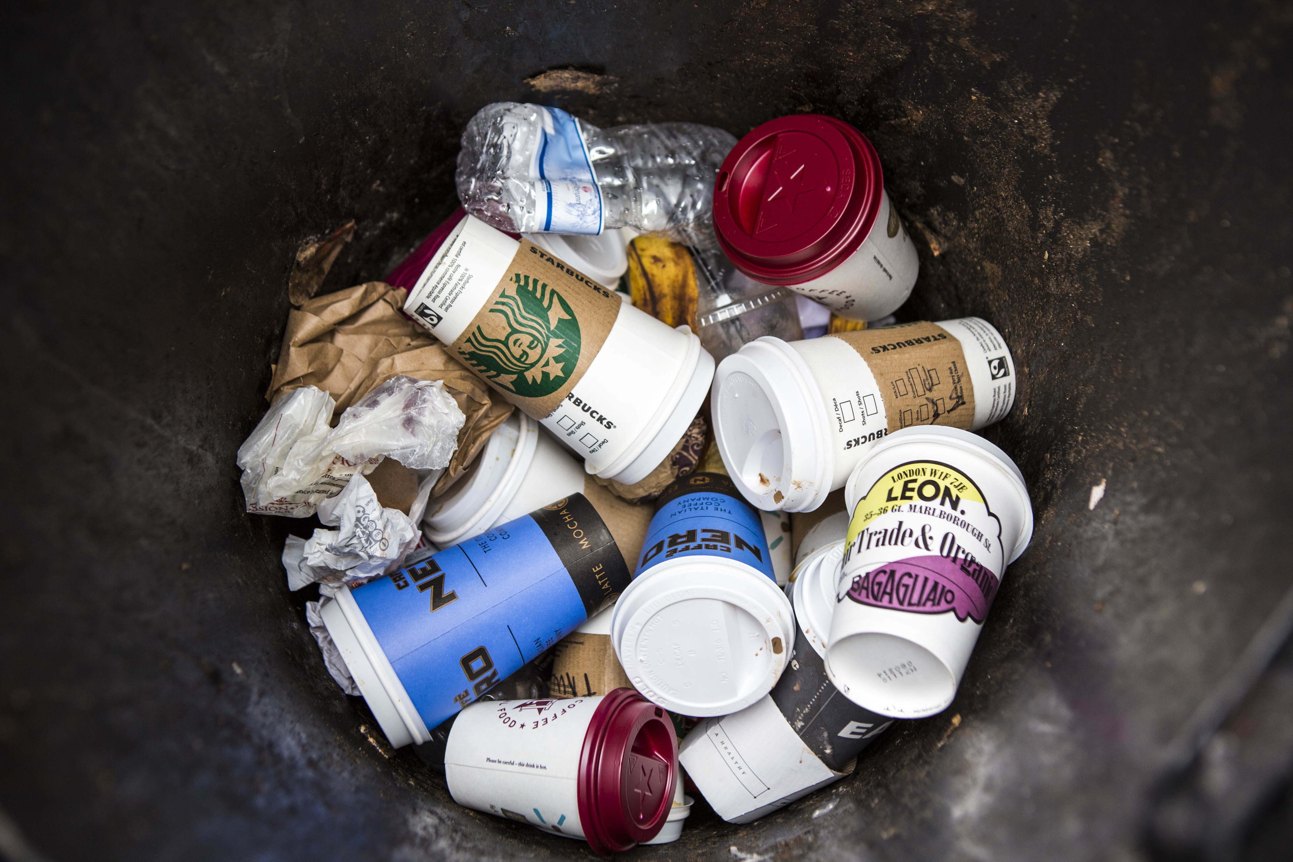 The UK throws away 2.5bn disposable coffee cups every year.