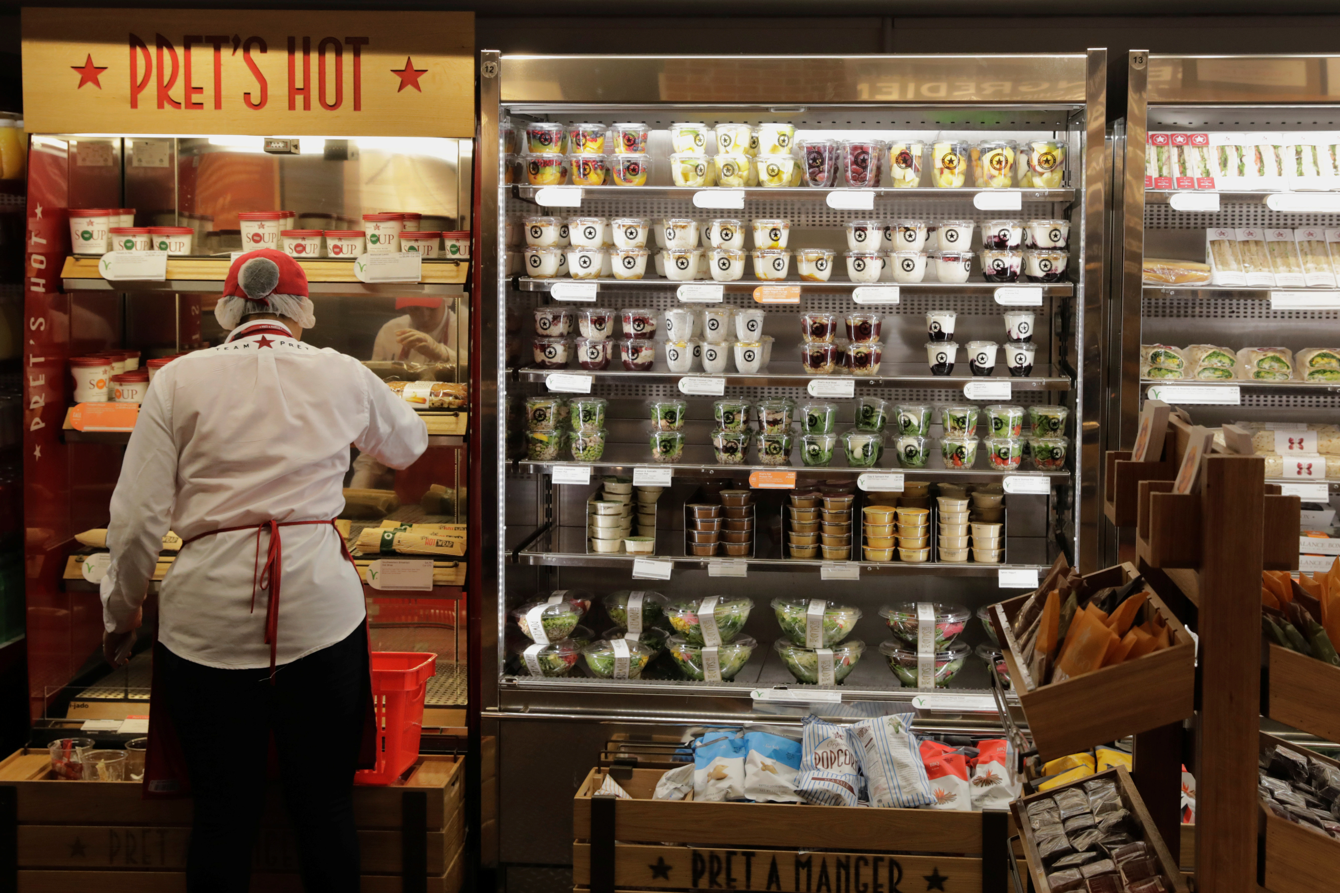 Pret is low on plastic-free options.&nbsp;