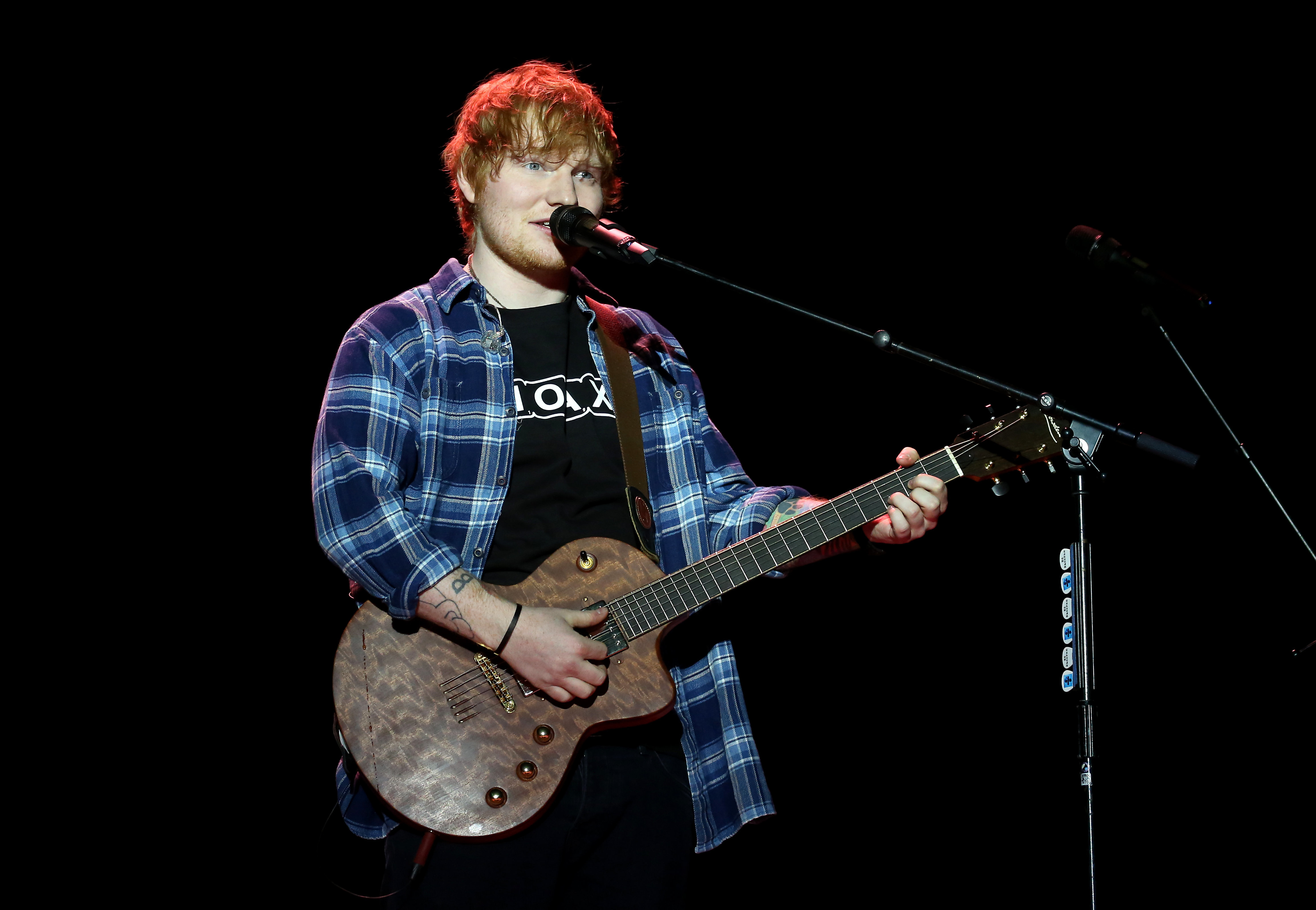 <strong>Ed Sheeran scooped four nods</strong>