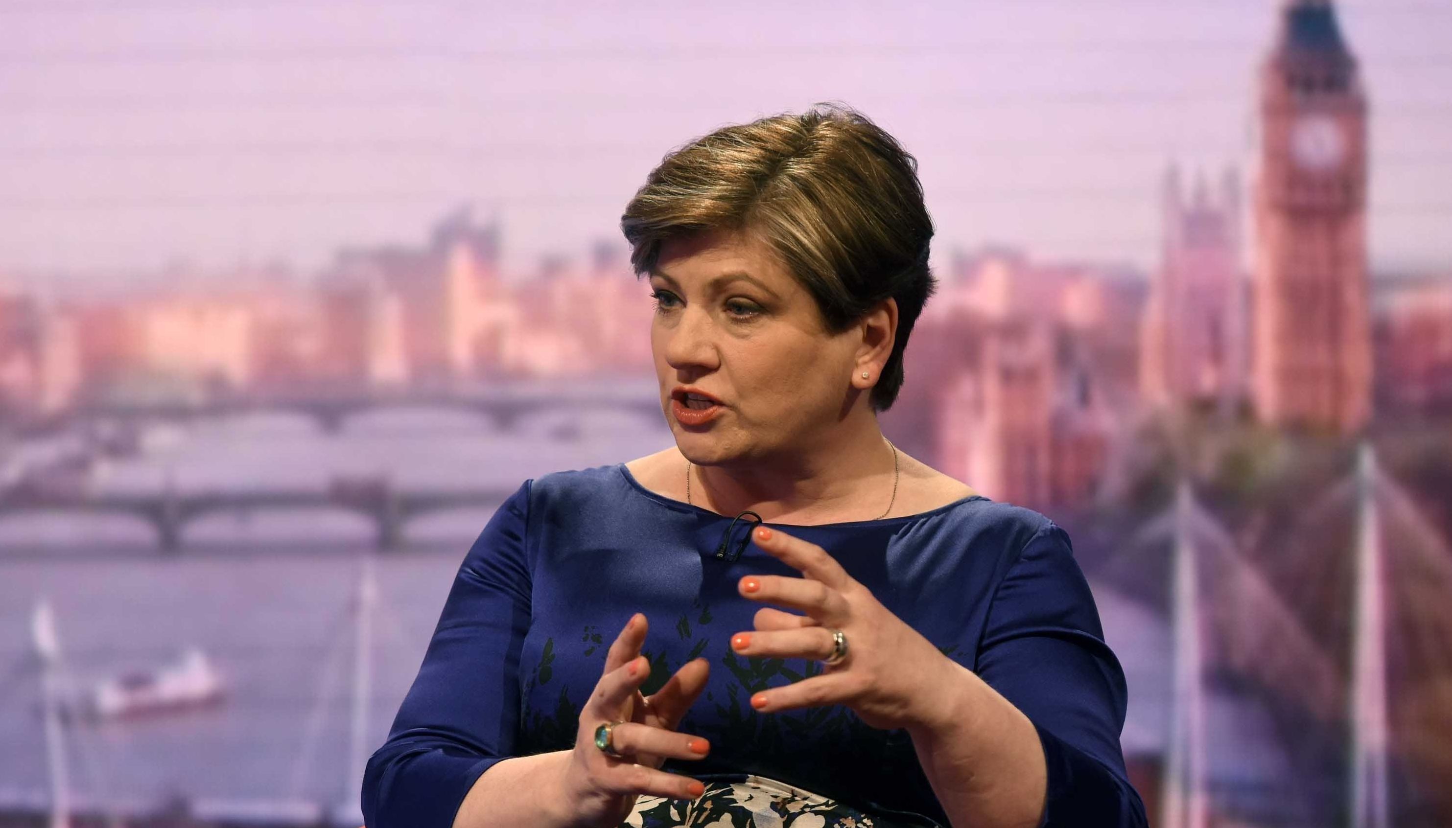 <strong>Emily Thornberry: "I&nbsp;think that he is a danger and I think that he is a racist."</strong>