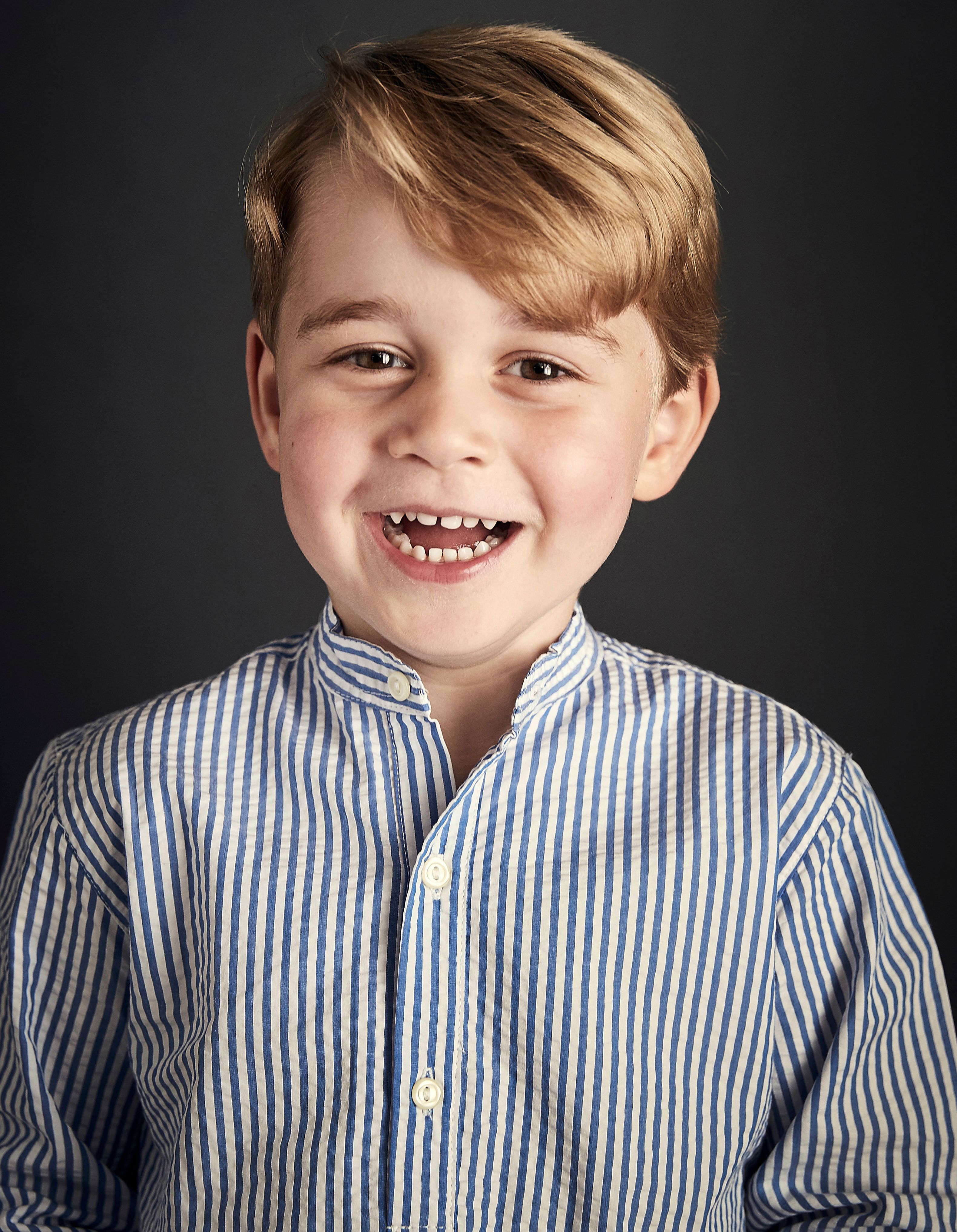 Chris Jackson was chosen by Kensington Palace to take Prince George's official portrait for his fourth birthday