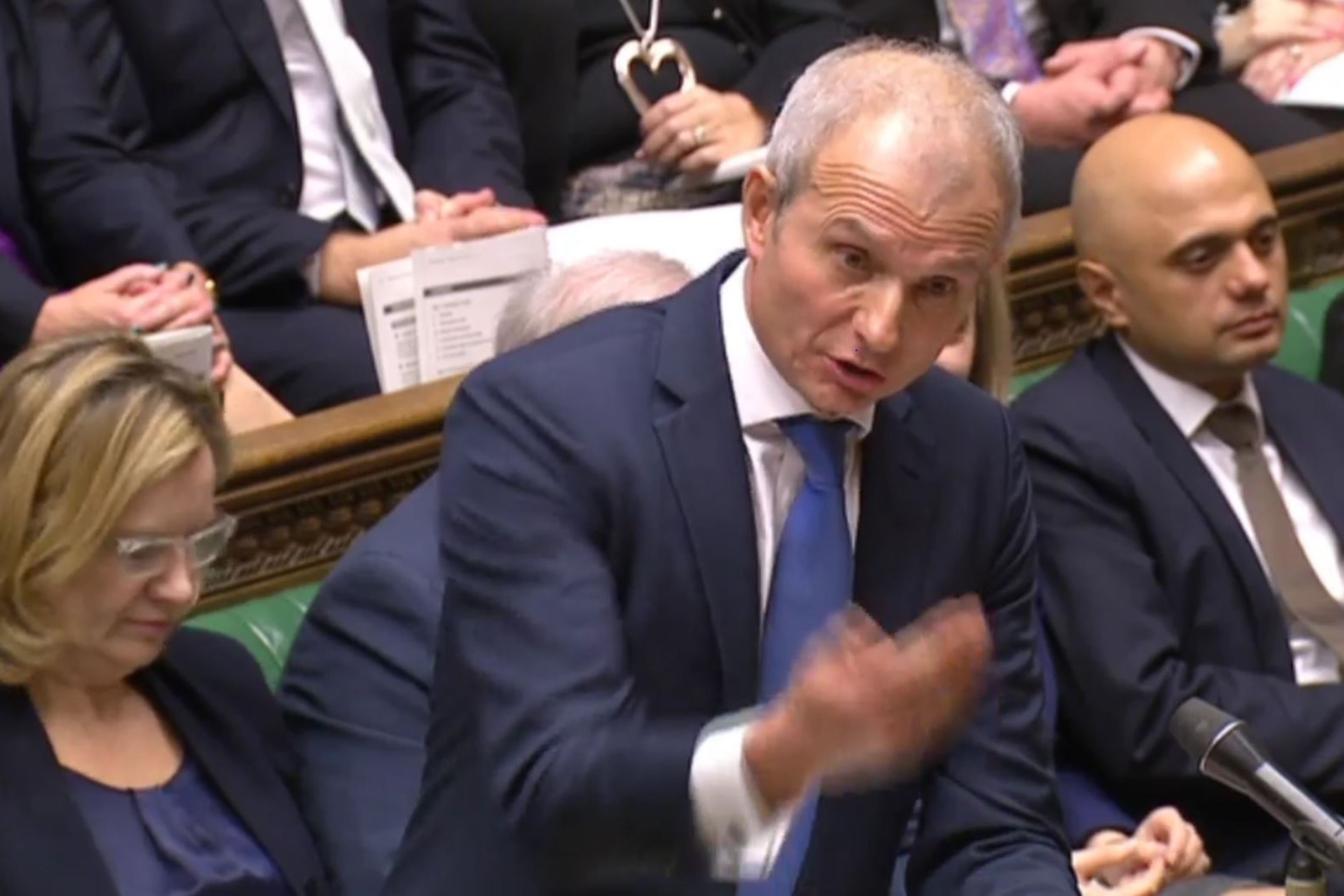 David Lidington in the House of Commons&nbsp;