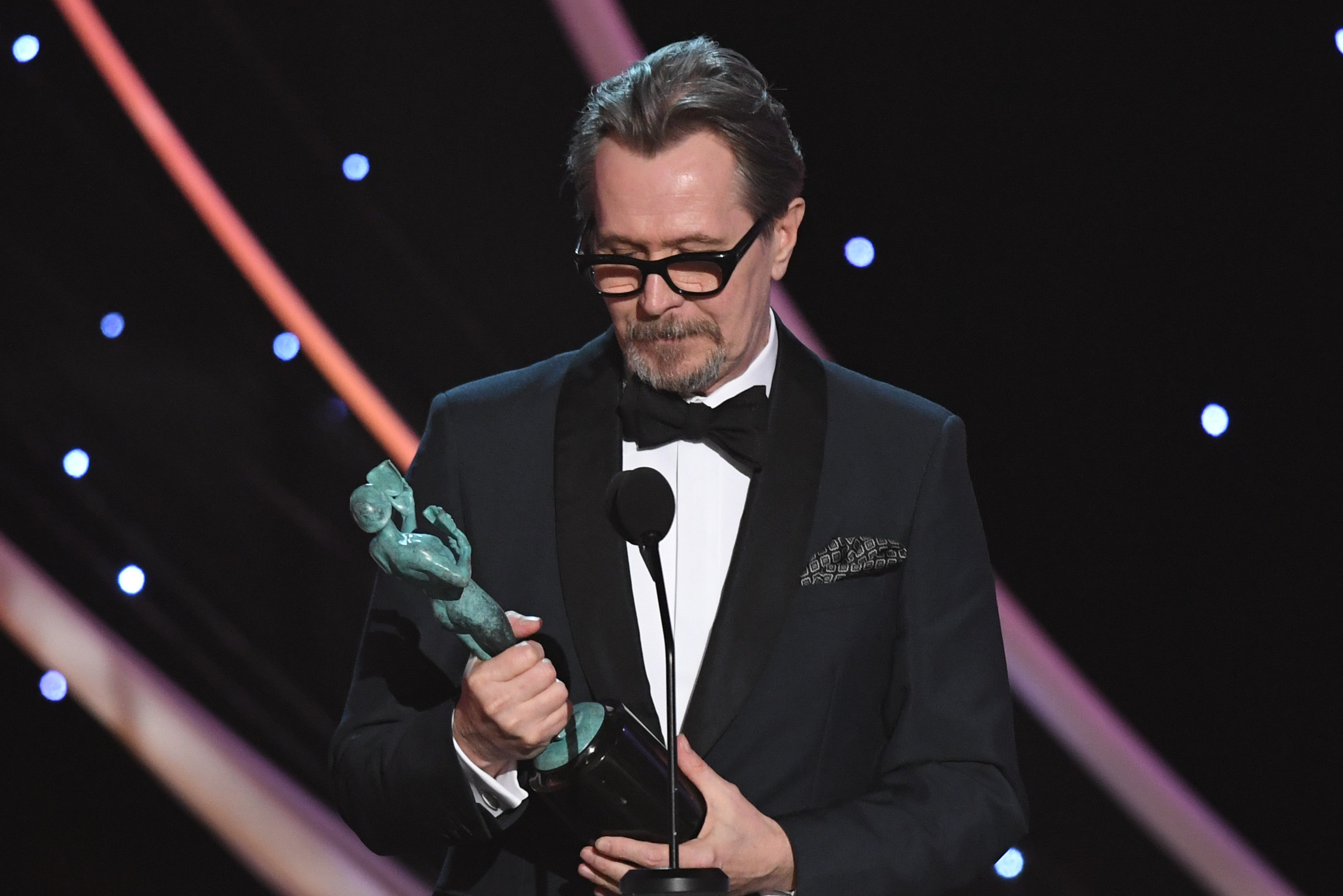 <strong>Gary Oldman won a SAG Award on Sunday night</strong>