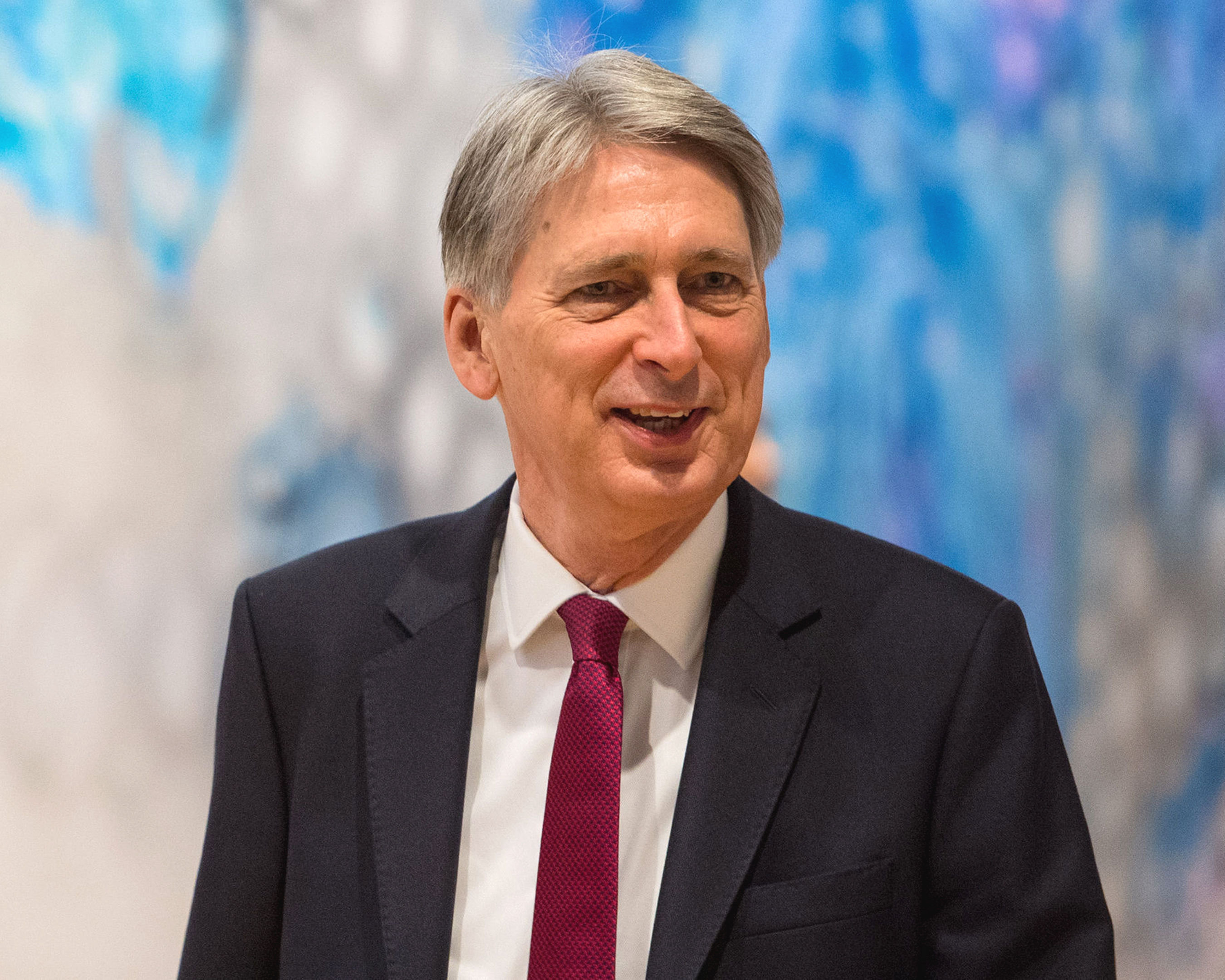 Philip Hammond has given Boris Johnson a rebuke for raising the prospect of more money for the NHS