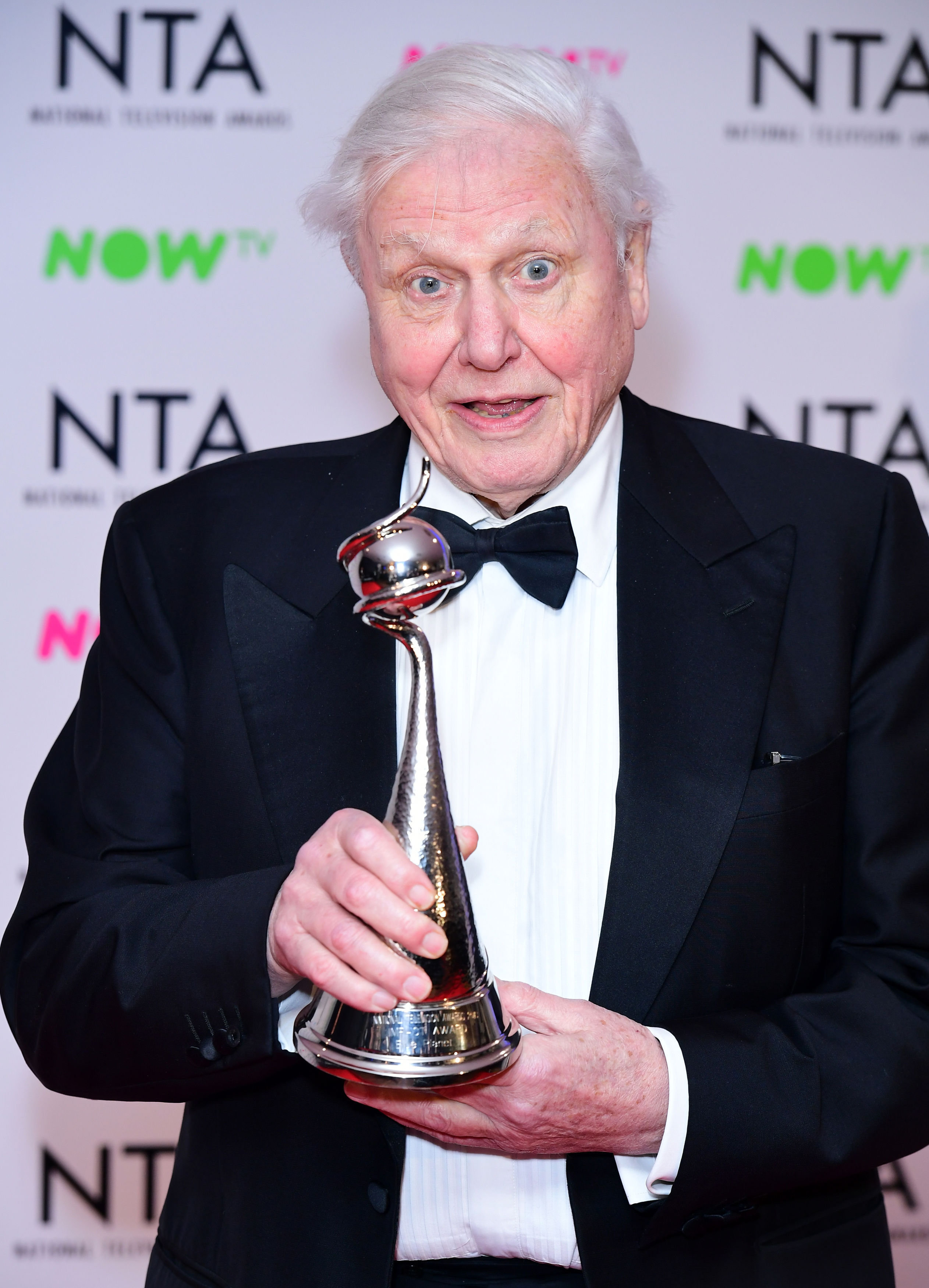 <strong>David backstage at the NTAs&nbsp;</strong>