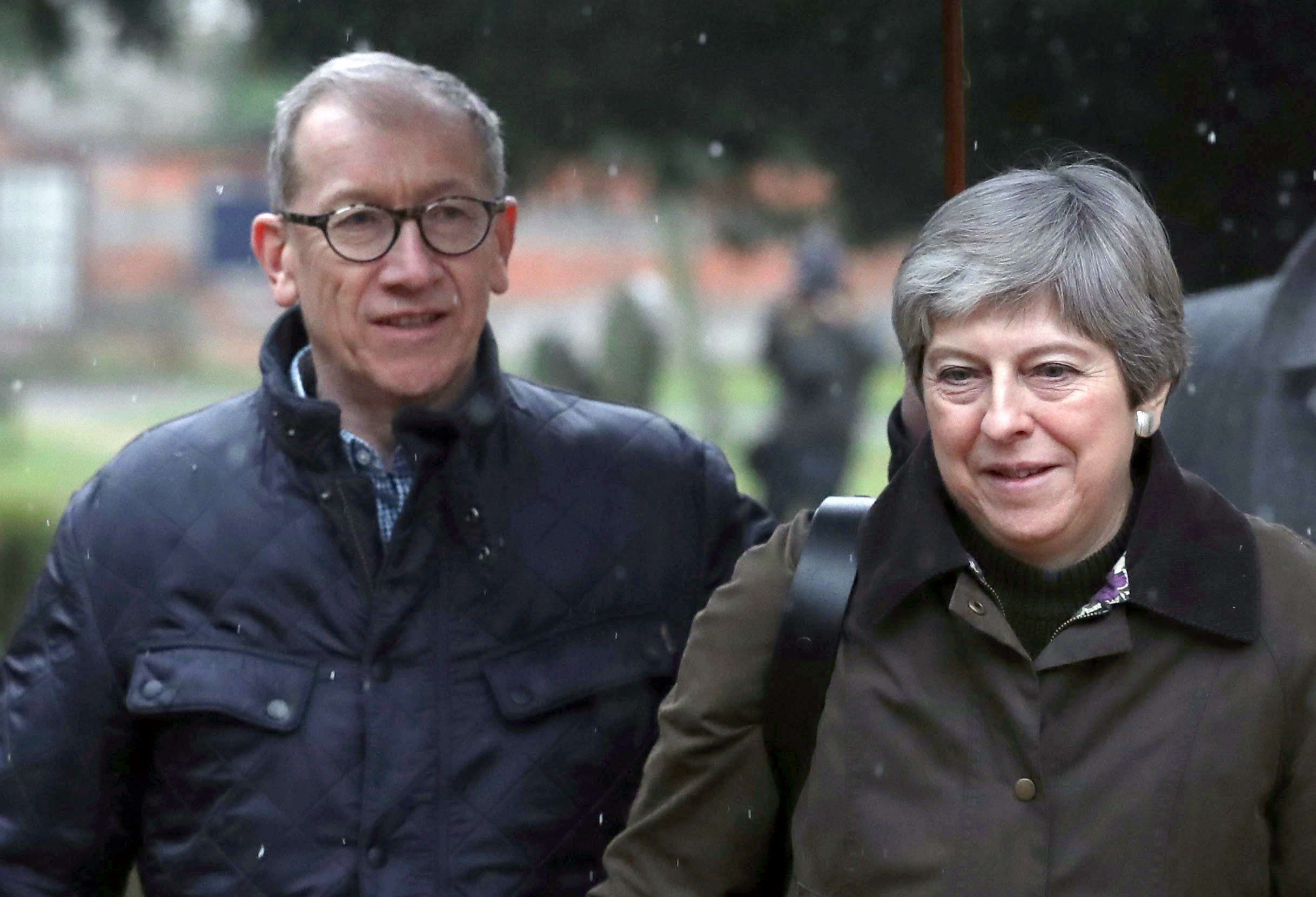 Philip May and the Prime Minister