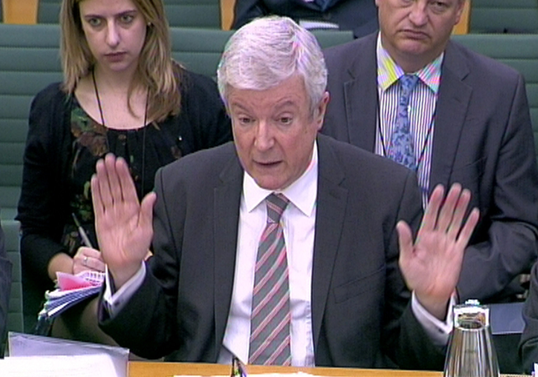 <strong>BBC director-general Lord Hall acknowledged the corporation has 'real and important issues to tackle</strong>