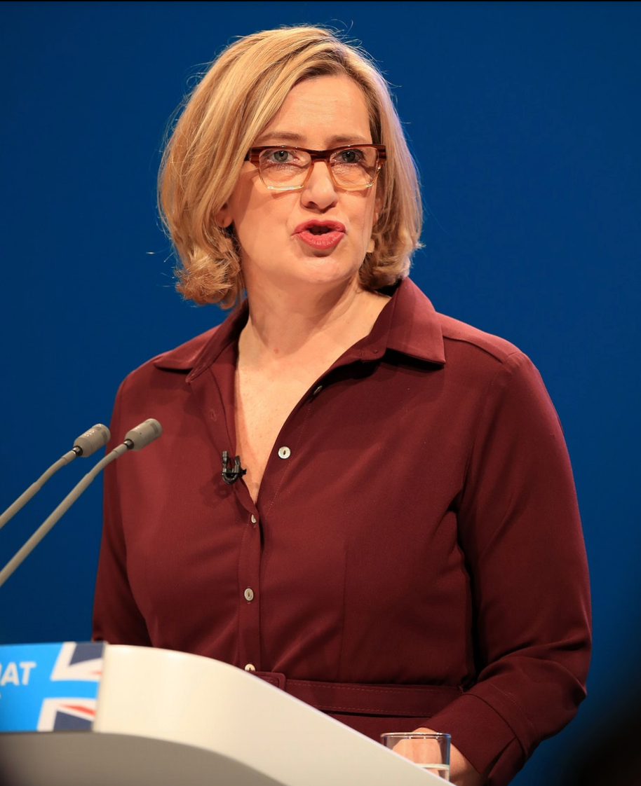 <strong>Home Secretary Amber Rudd said the centenary was a pivotal moment</strong>