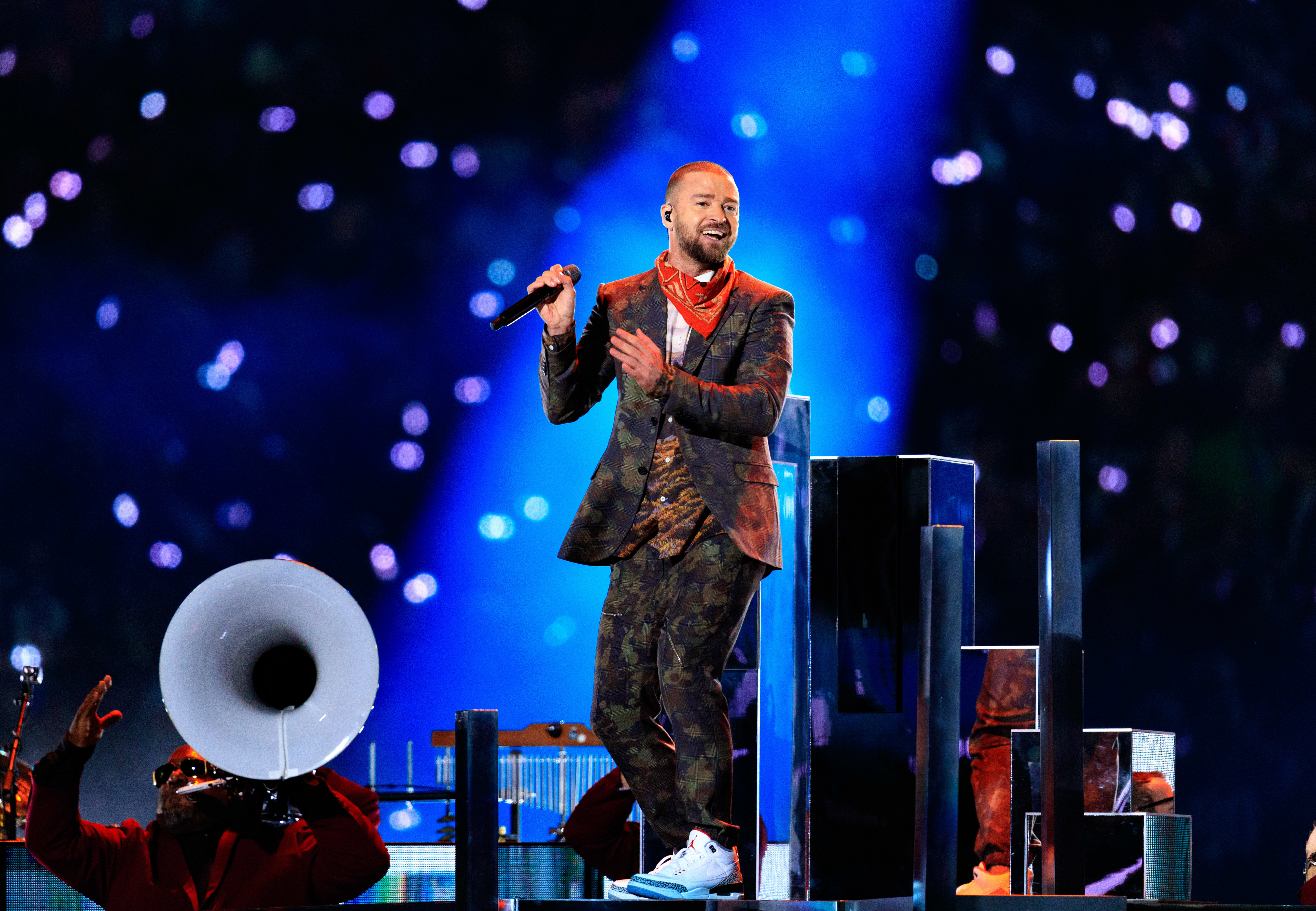 <strong>Justin Timberlake at the Super Bowl</strong>