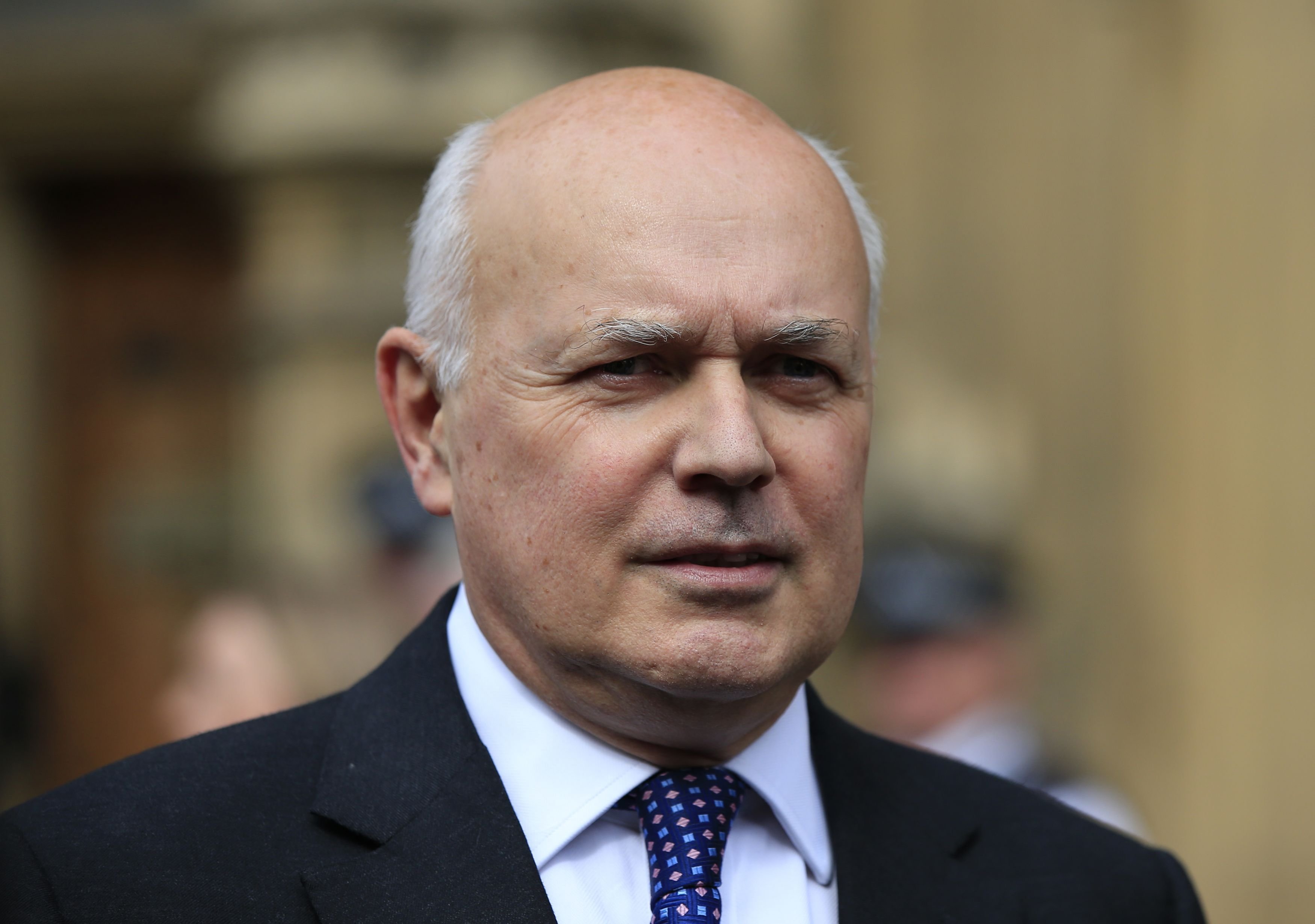 <i>Iain Duncan Smith has derided the leaked analysis of leaving the customs union.</i>