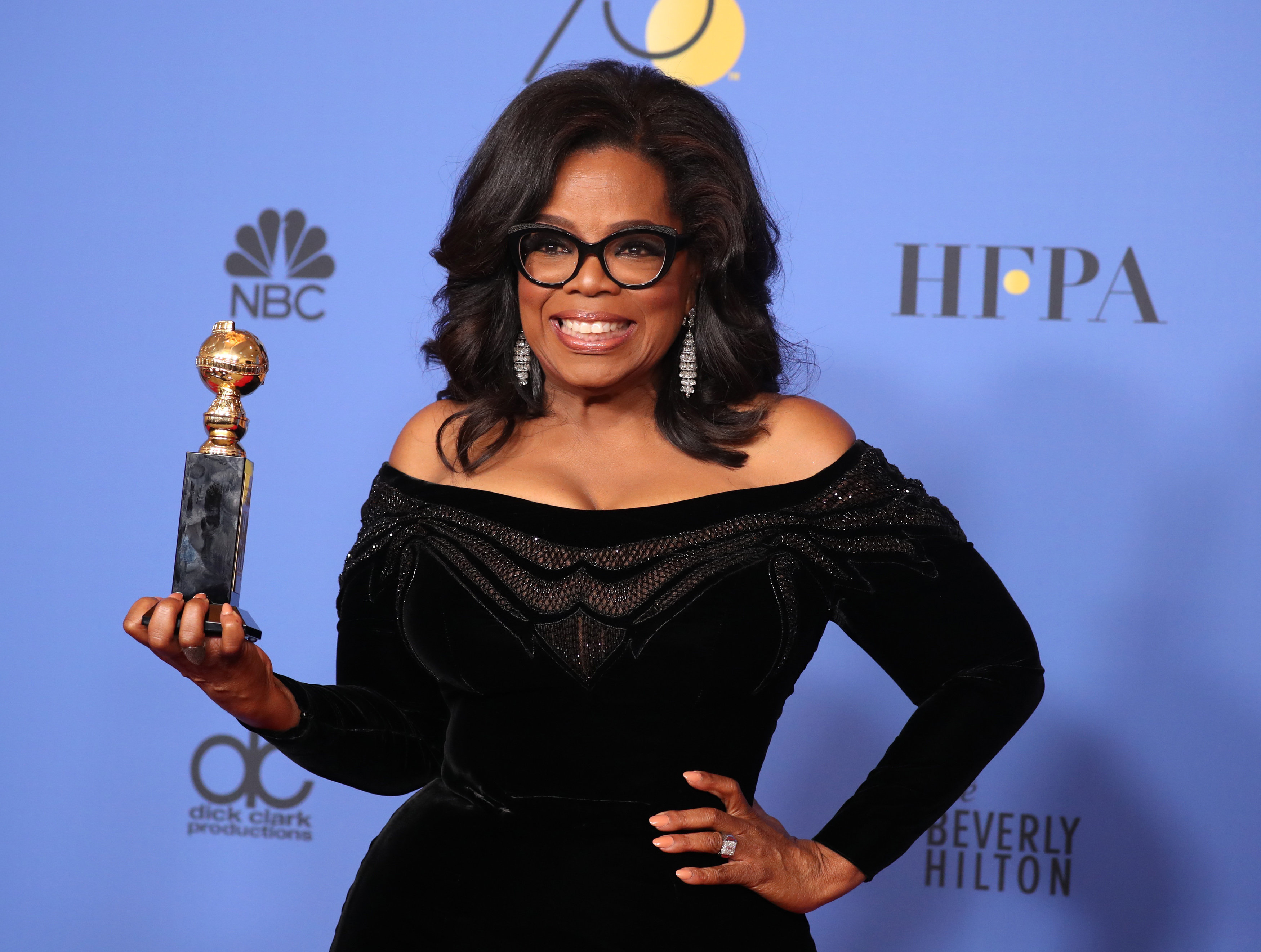 <strong>Daniel met Oprah at the Golden Globes&nbsp;</strong>