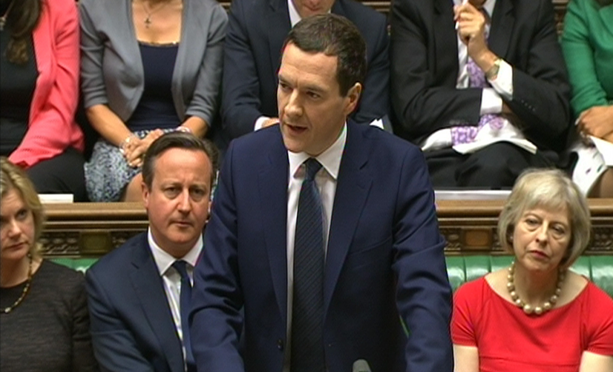 <i>George Osborne announced student grants would be scrapped in 2015.</i>