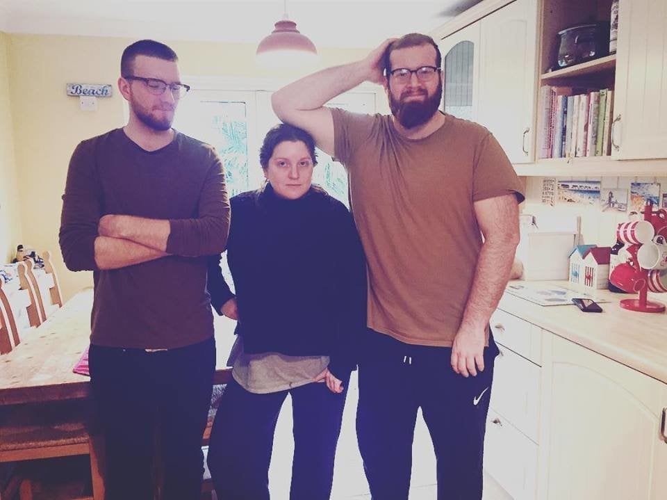 Now: Sara (middle) feels like she got the