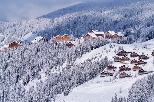 The French ski resort of Meribel.